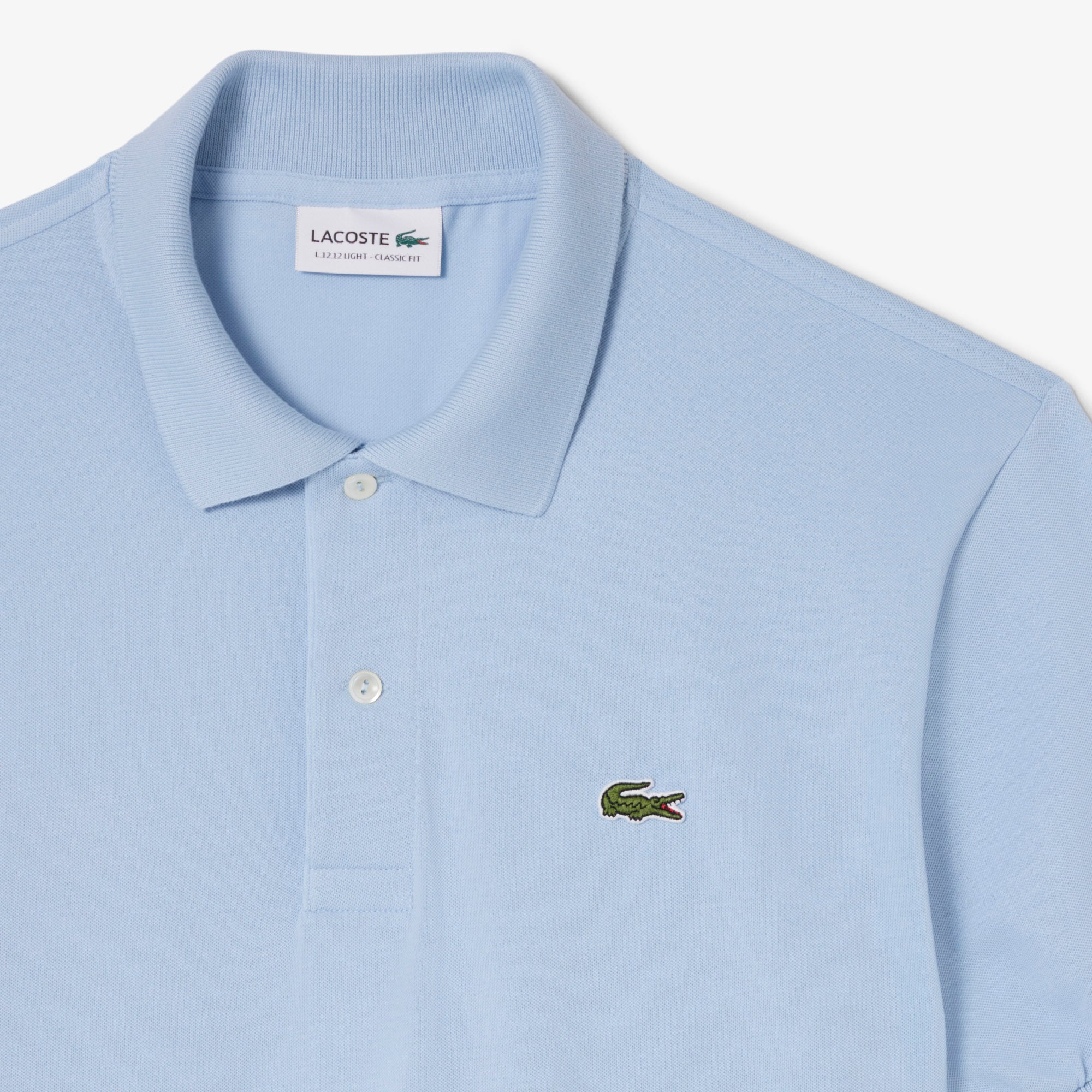 Lacoste L.12.12 Light Erkek Classic Fit Mavi Polo görsel 5