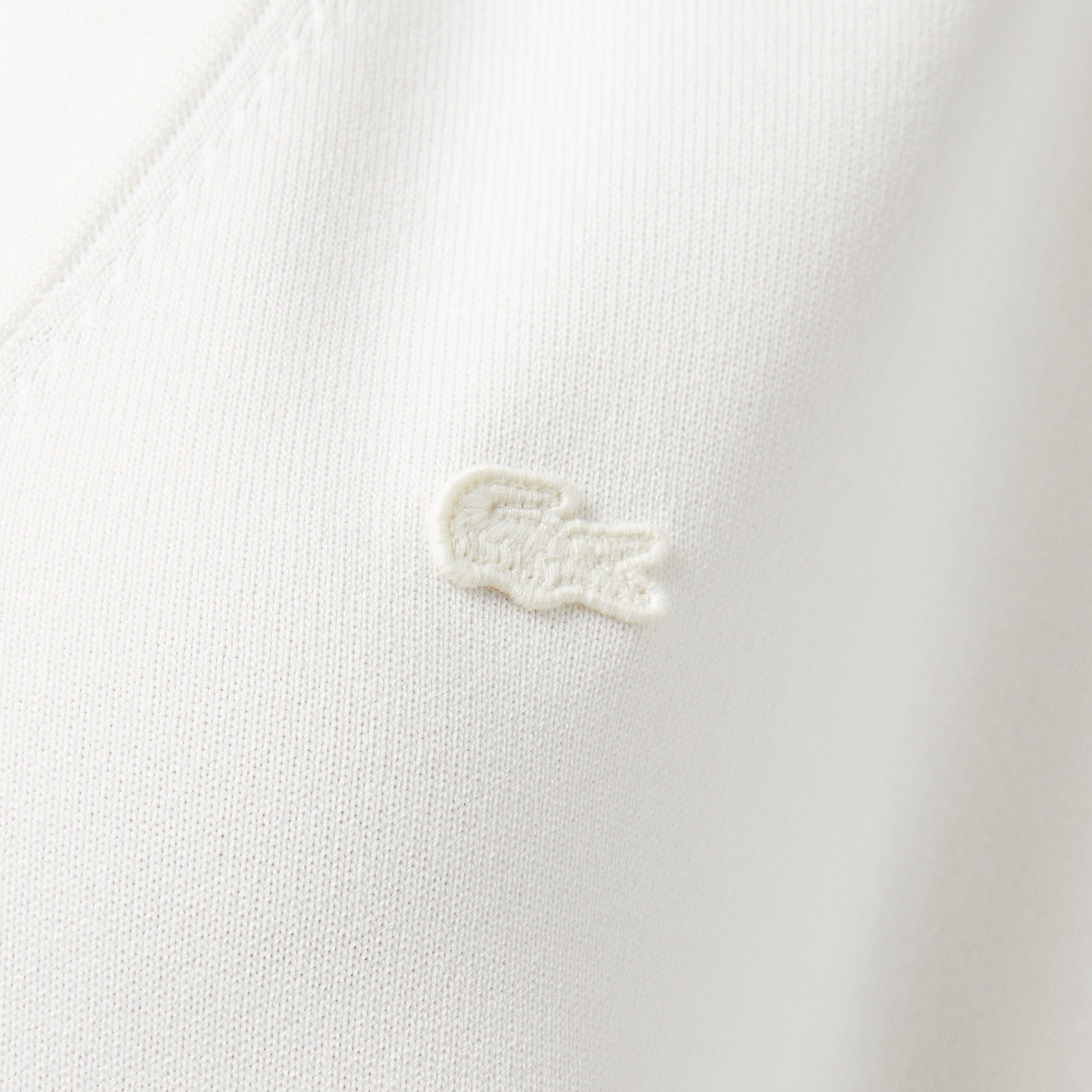 Kadın Relaxed Fit Kısa Kollu V Yaka Beyaz Triko