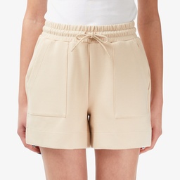 Kadın Relaxed Fit Bej Şort Bej