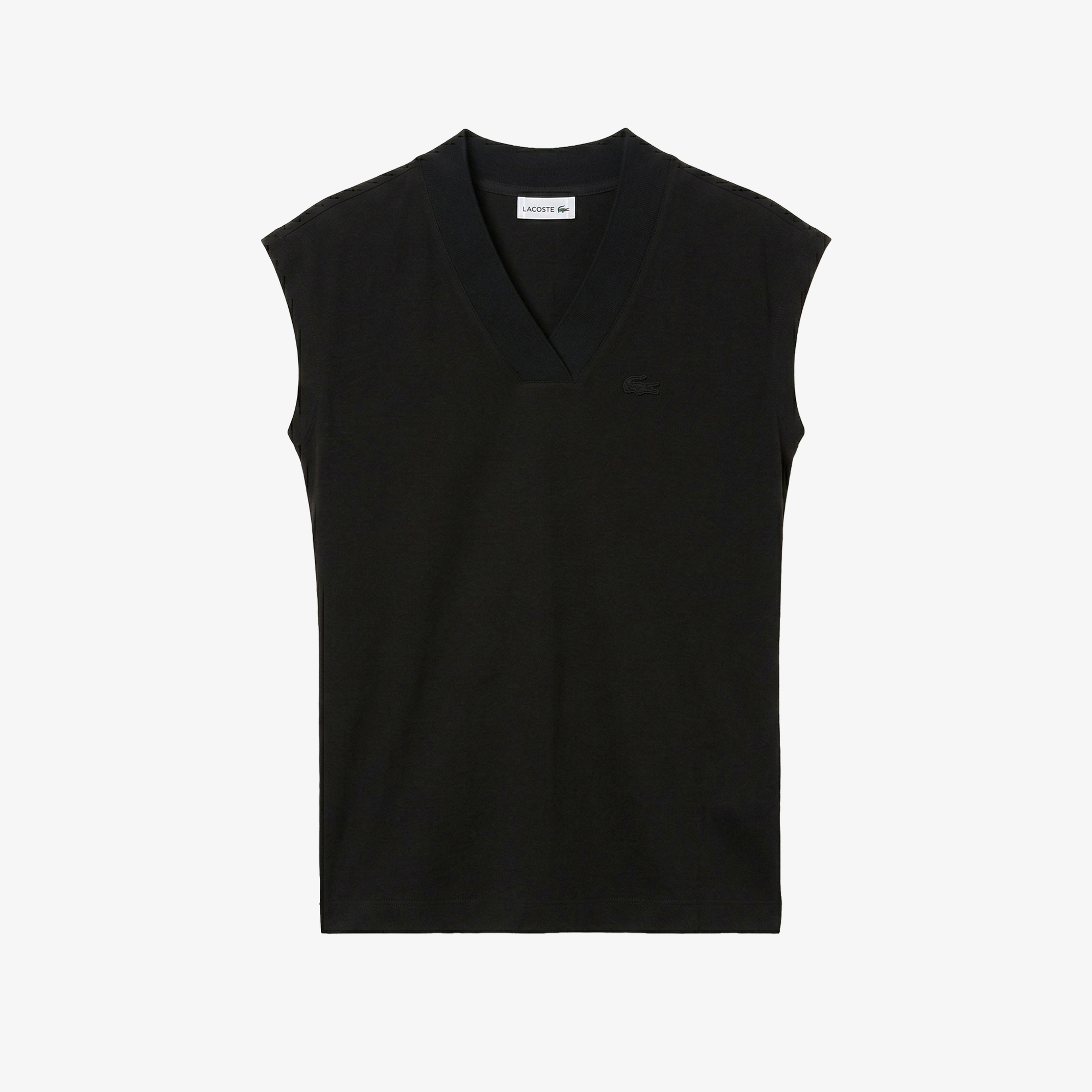 Kadın Slim Fit V Yaka Siyah T-Shirt Kadın Slim Fit V Yaka Siyah T-Shirt