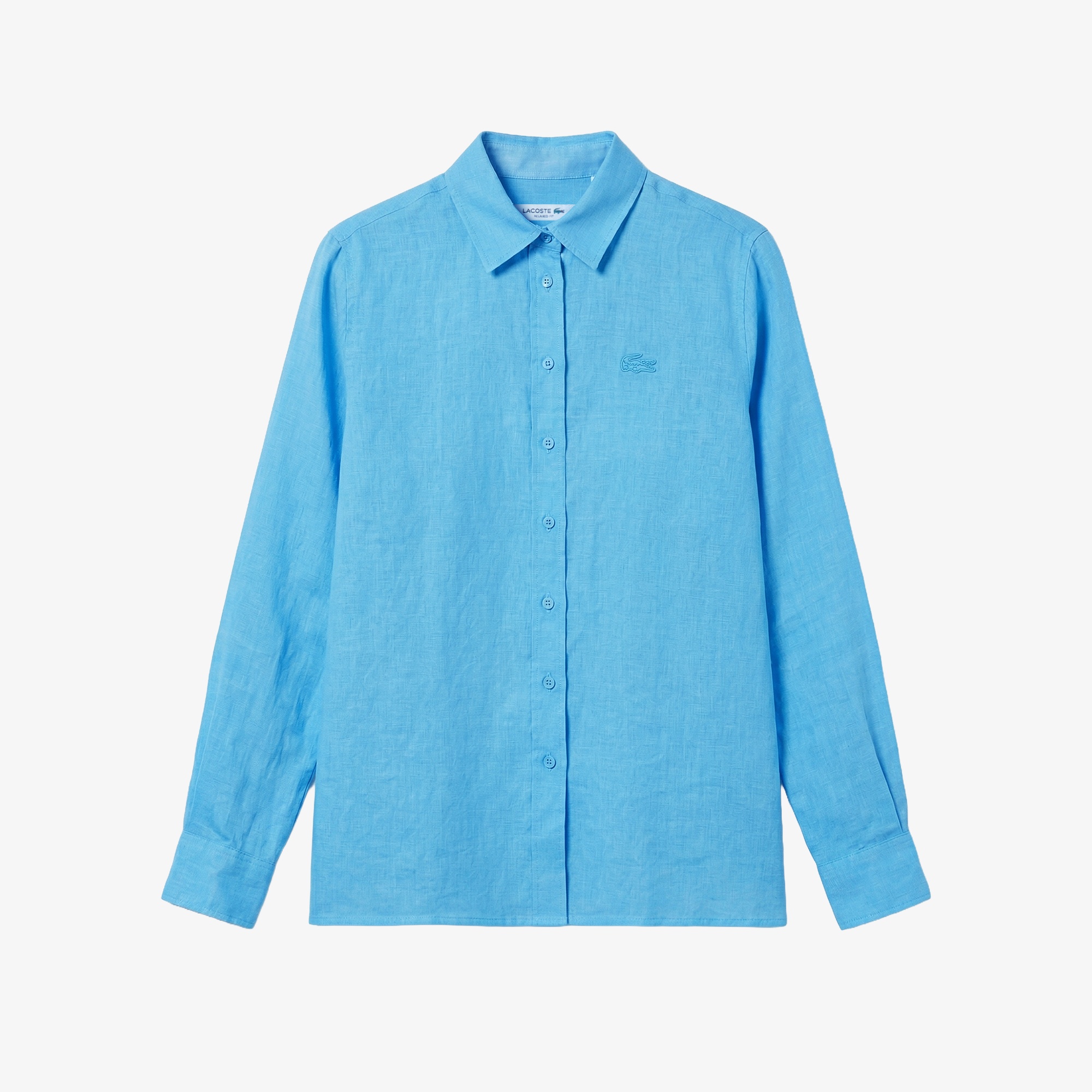 Kadın Relaxed Fit Mavi Gömlek