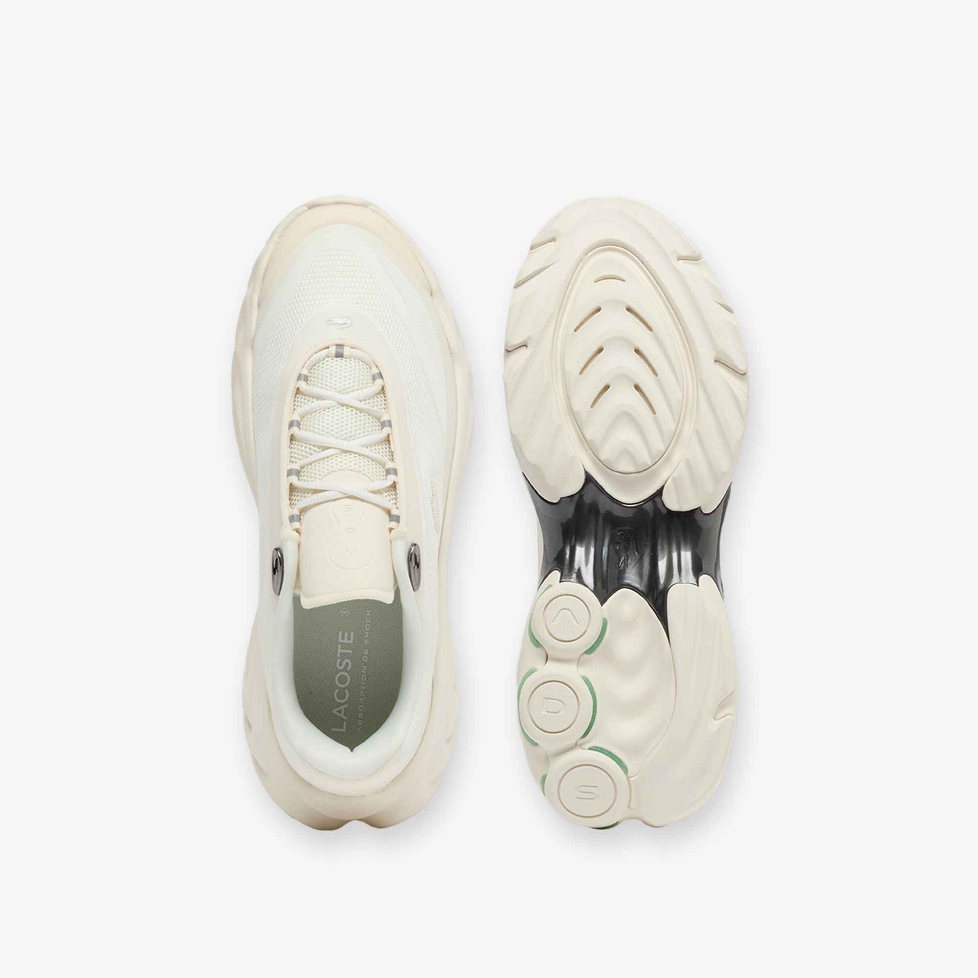 Lacoste Spinor Erkek Krem Sneaker görsel 4