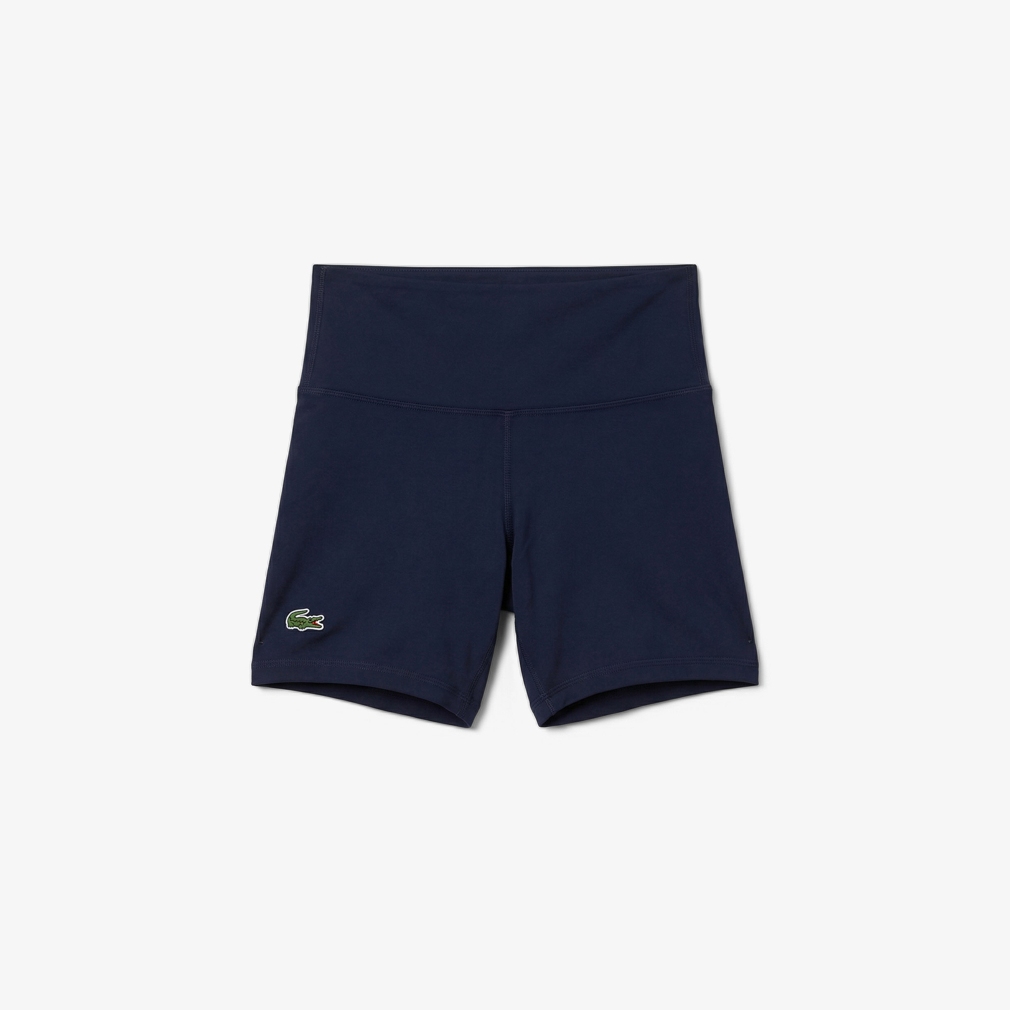 Kadın Flare Fit Kolsuz Polo Yaka Mavi Elbise