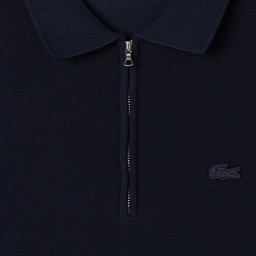 Erkek Classic Fit Kısa Kollu Polo Yaka Lacivert Triko Lacivert