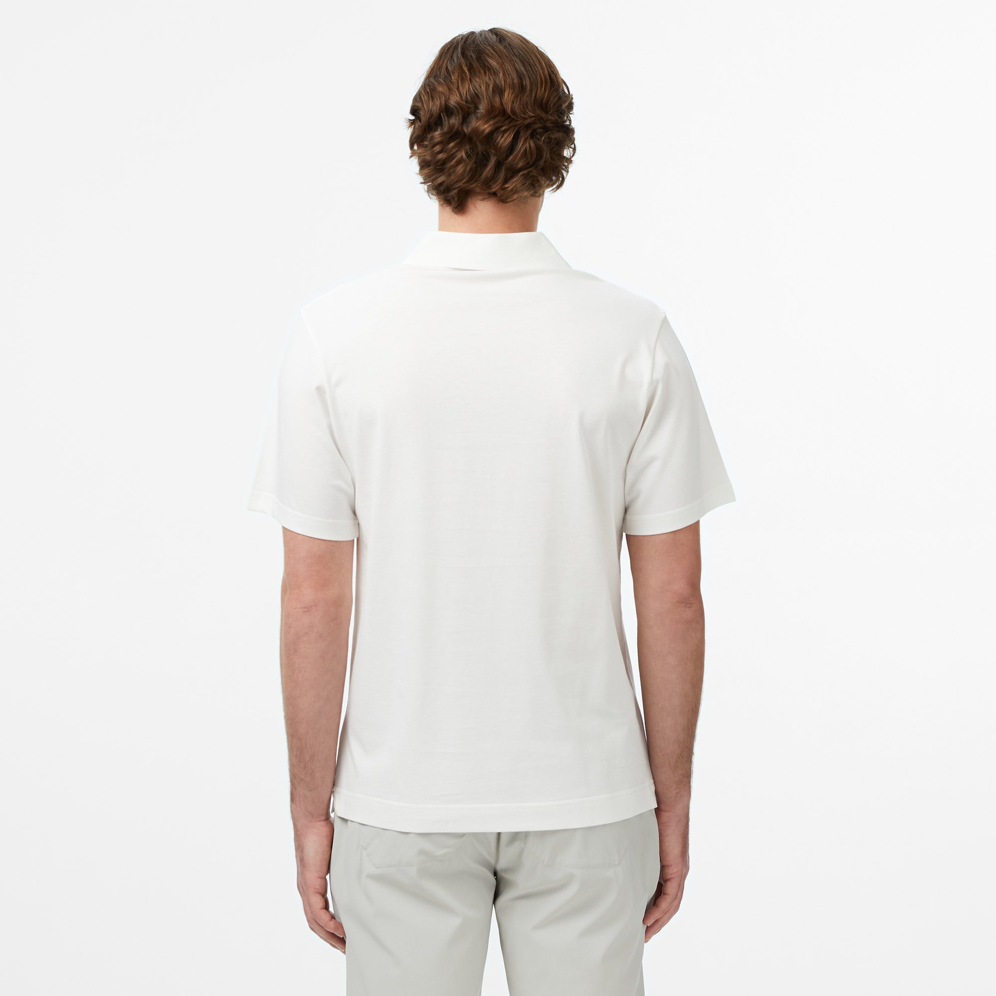 Lacoste Erkek Classic Fit Beyaz Paris Polo görsel 2