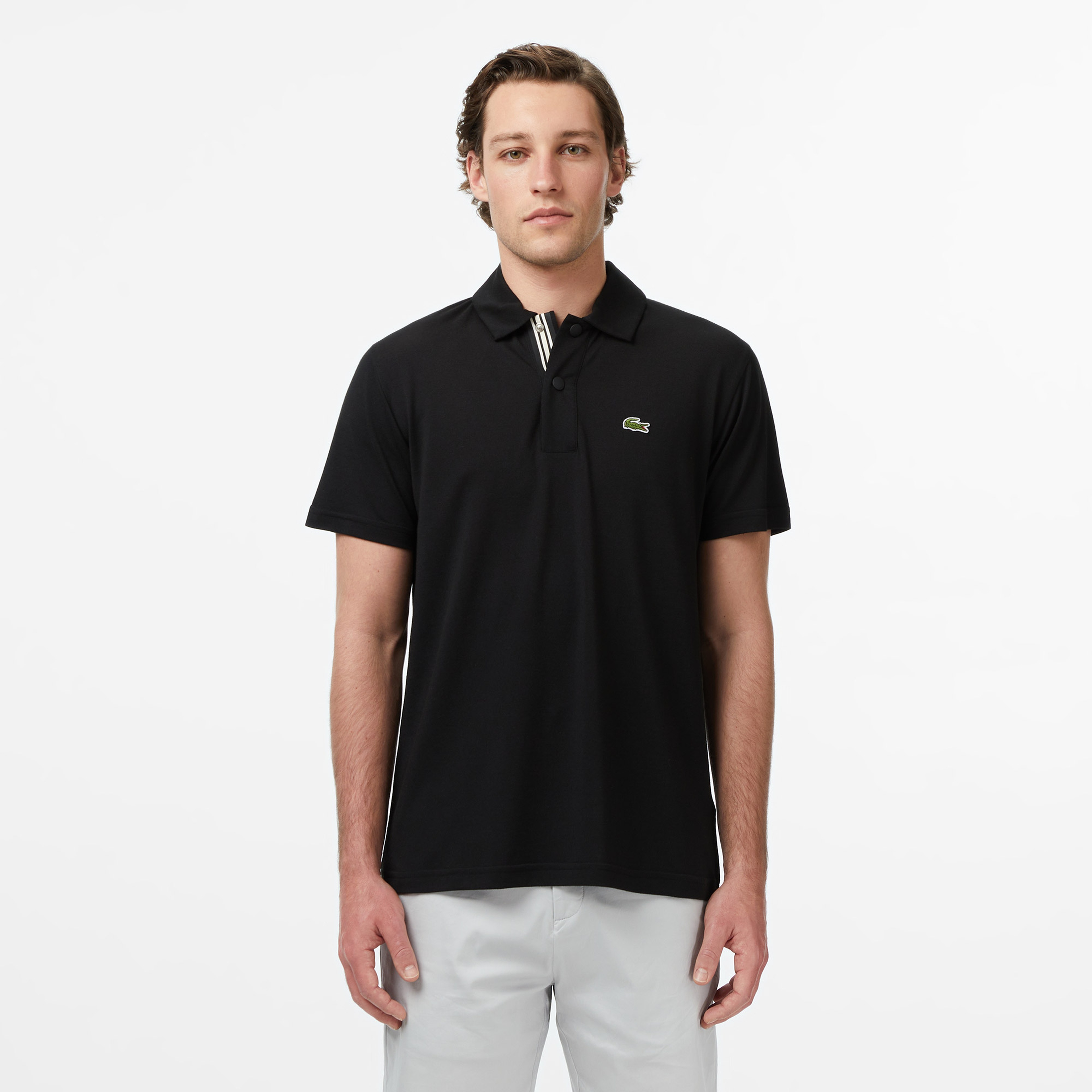 Erkek Regular Fit Siyah Polo Erkek Regular Fit Siyah Polo