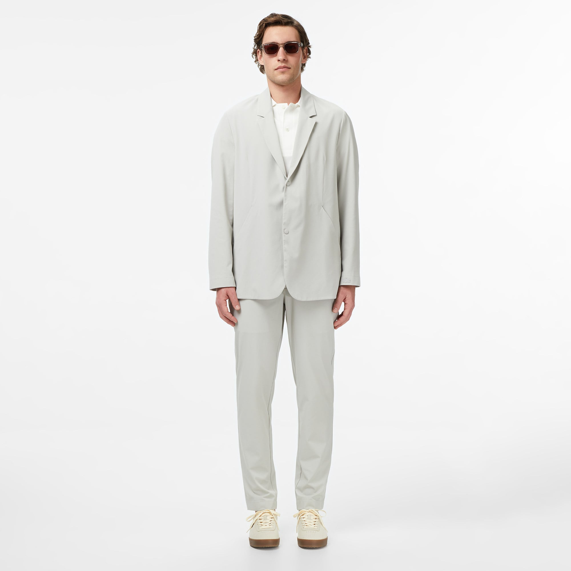 Lacoste Erkek Tapered Fit Gri Pantolon