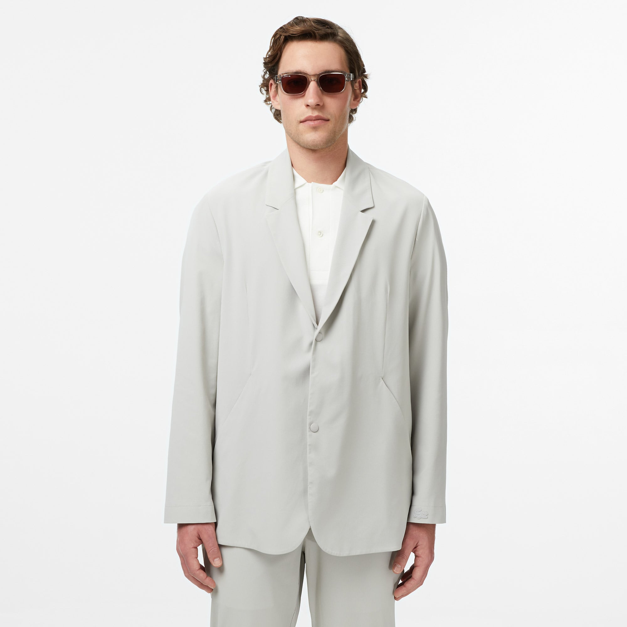 Lacoste Erkek Gri Blazer