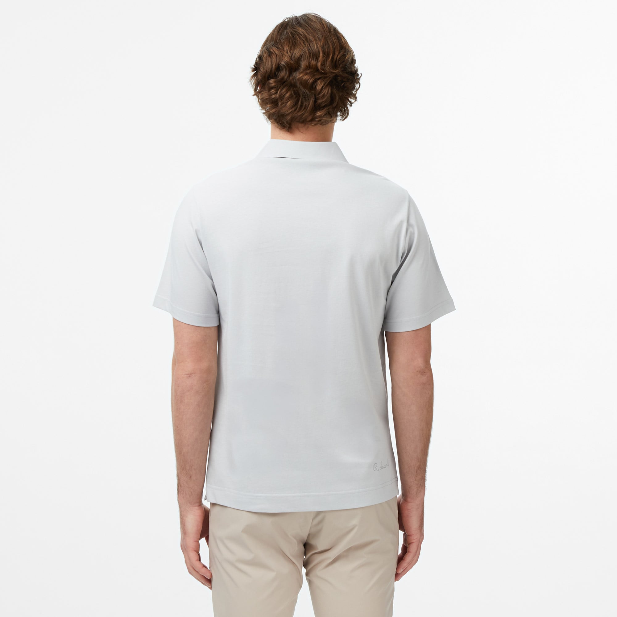 Lacoste Erkek Classic Fit Gri Paris Polo görsel 3