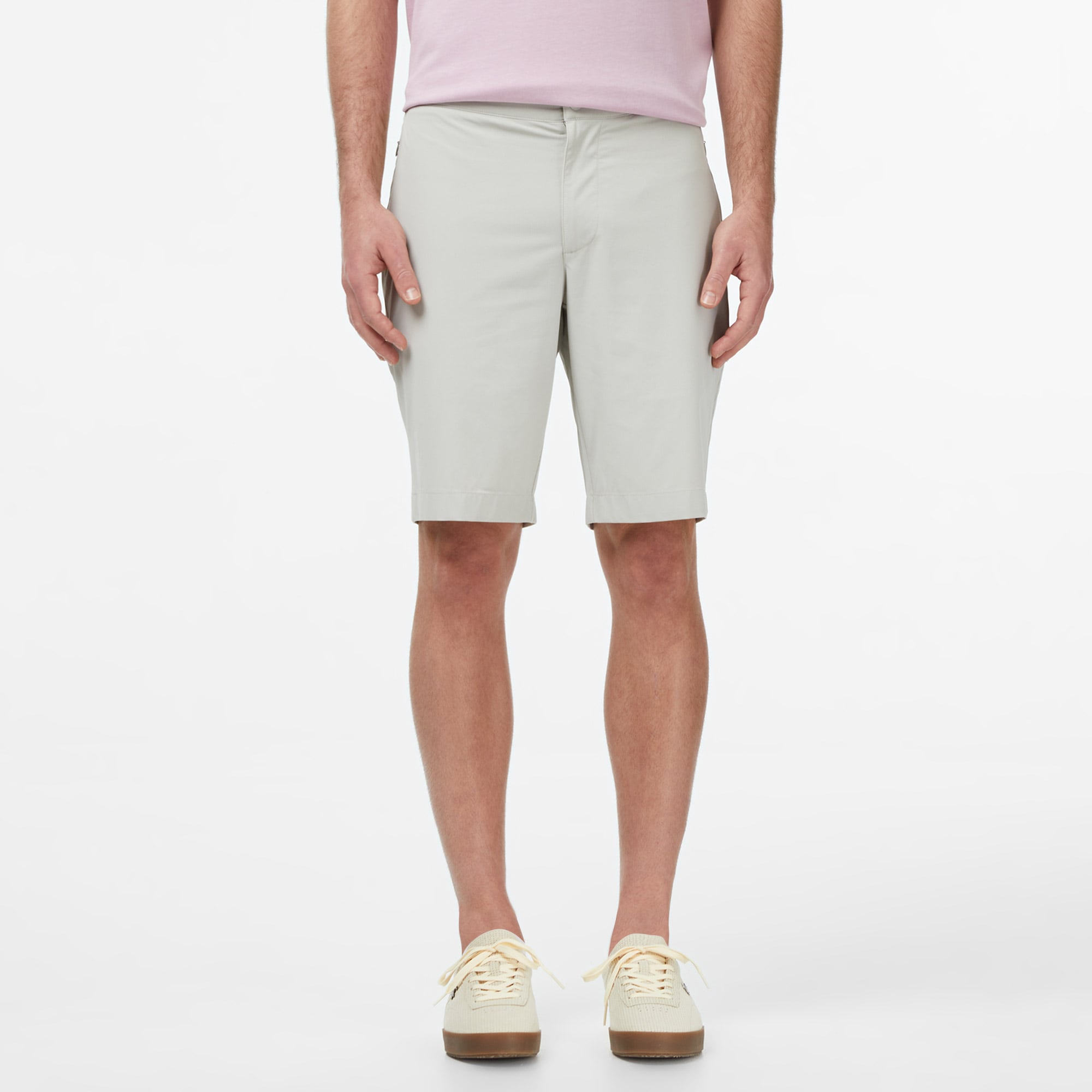 Lacoste Erkek Tapered Fit Gri Bermuda Şort görsel 5