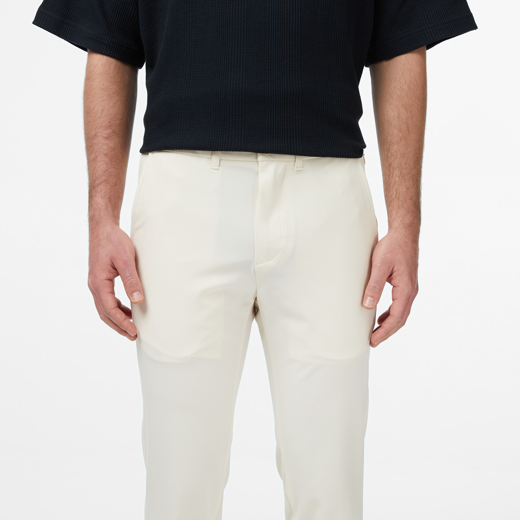 Lacoste Erkek Krem Chino Pantolon görsel 5