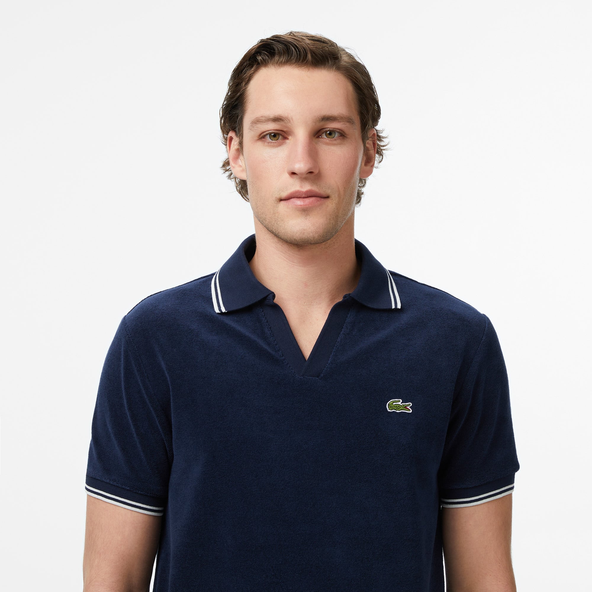 Lacoste Erkek Regular Fit Lacivert Polo görsel 6