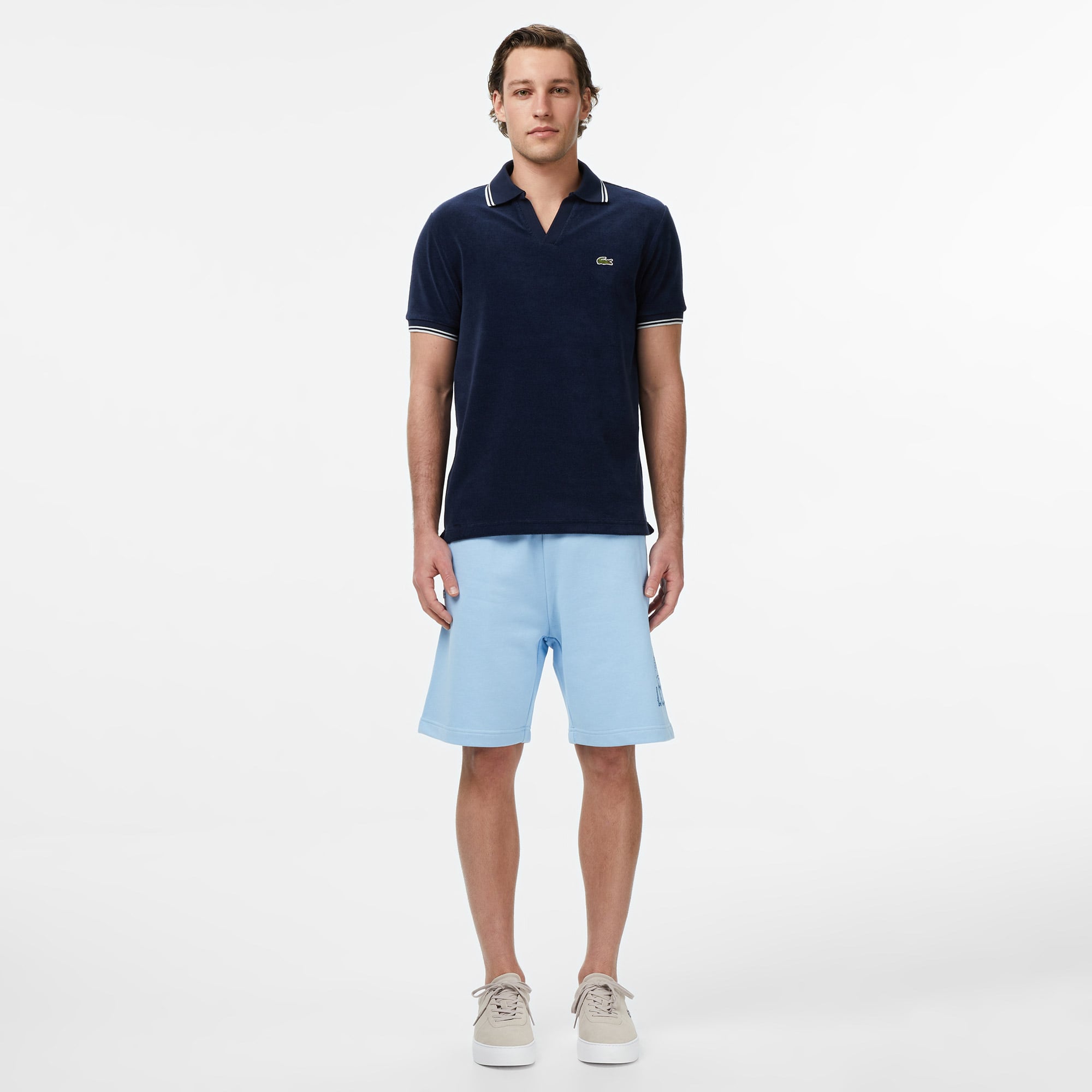 Lacoste Erkek Regular Fit Lacivert Polo görsel 5