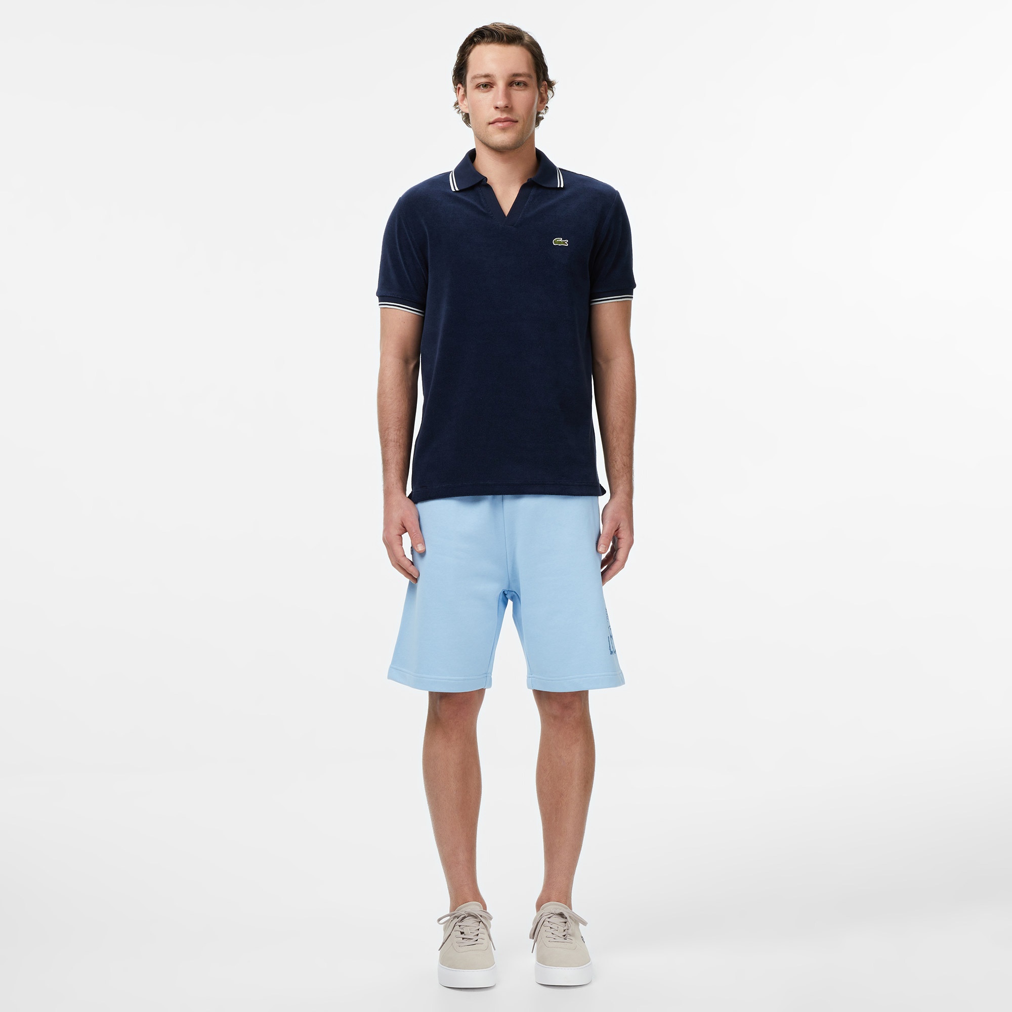 Erkek Regular Fit Polo Yaka Lacivert Polo