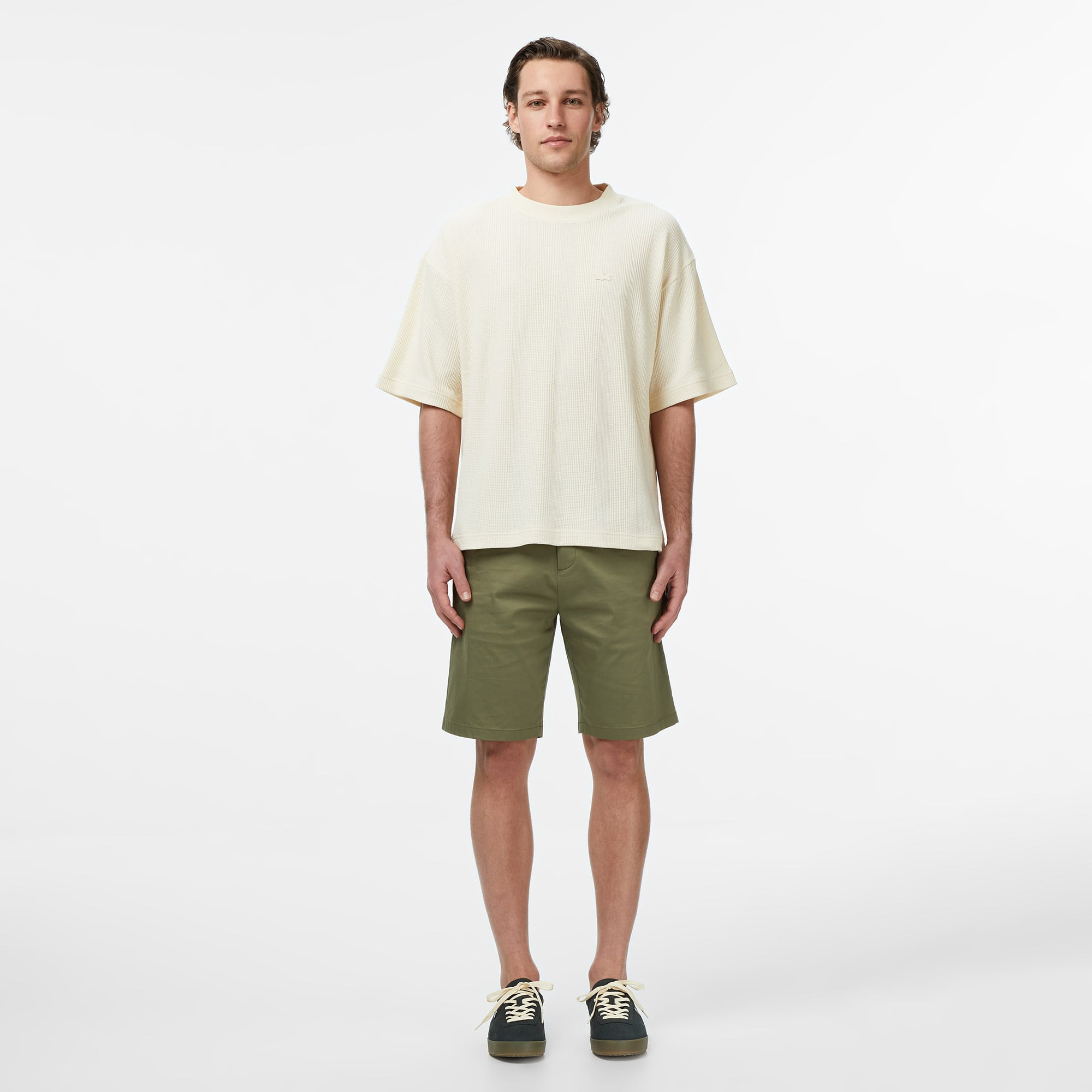 Lacoste Erkek Regular Fit Haki Bermuda Şort