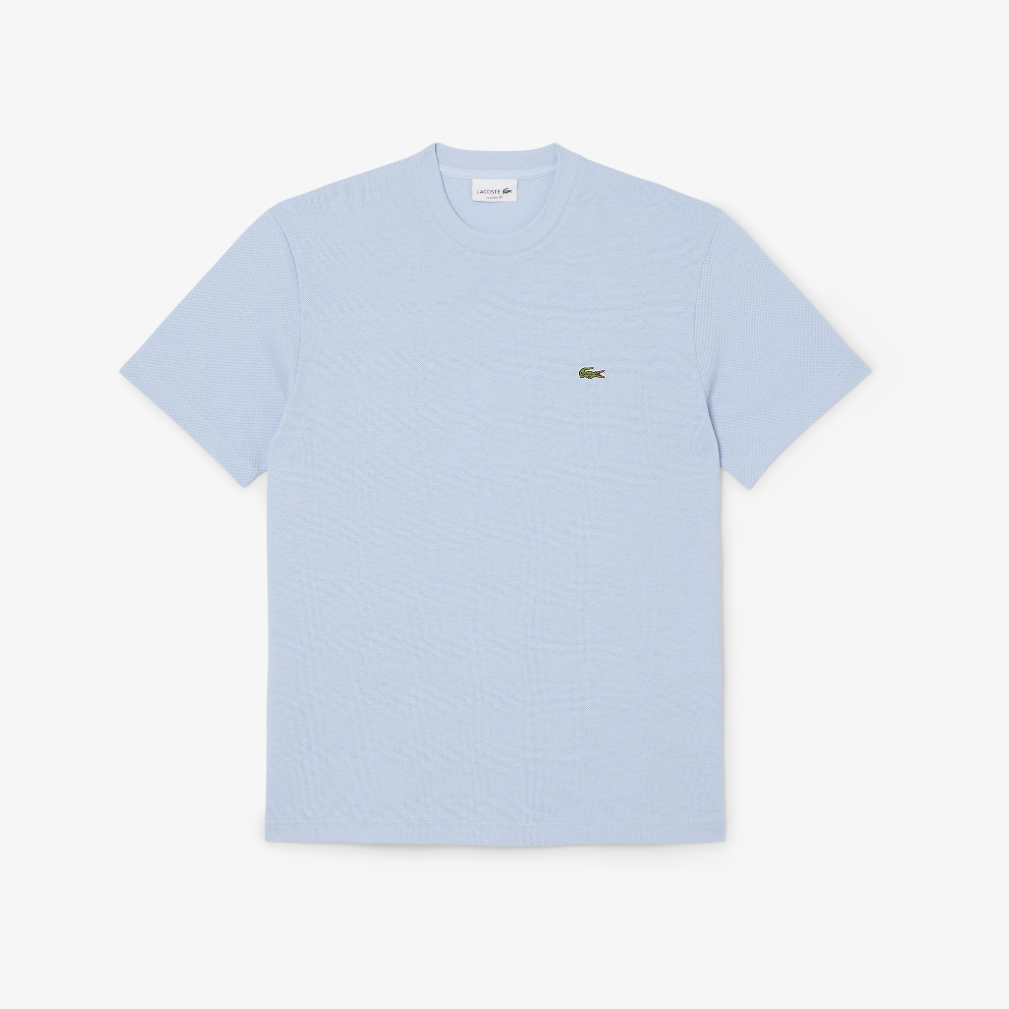 Lacoste Erkek Classic Fit Bisiklet Yaka Mavi T-Shirt görsel 5