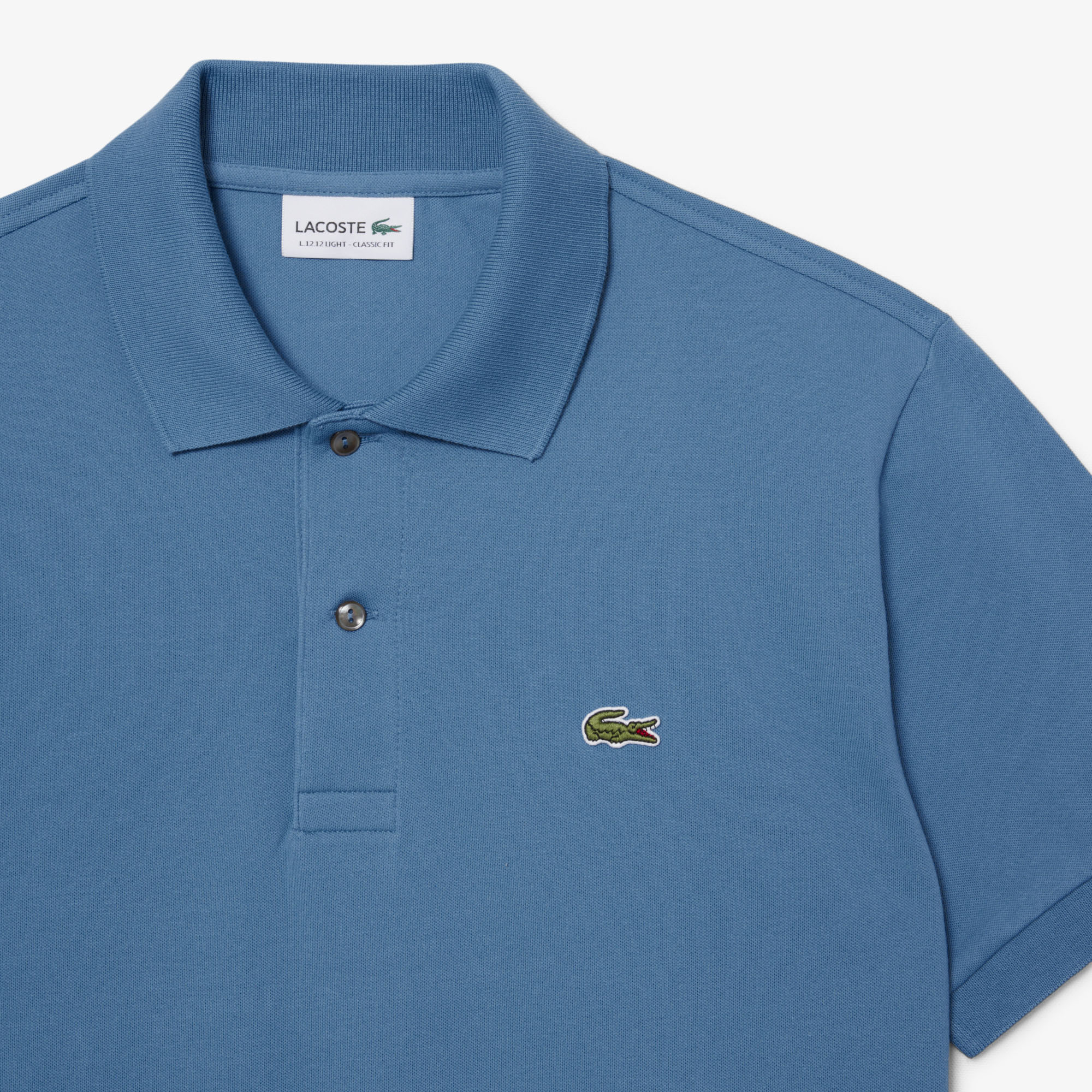 Lacoste L.12.12 Light Erkek Classic Fit Mavi Polo görsel 6