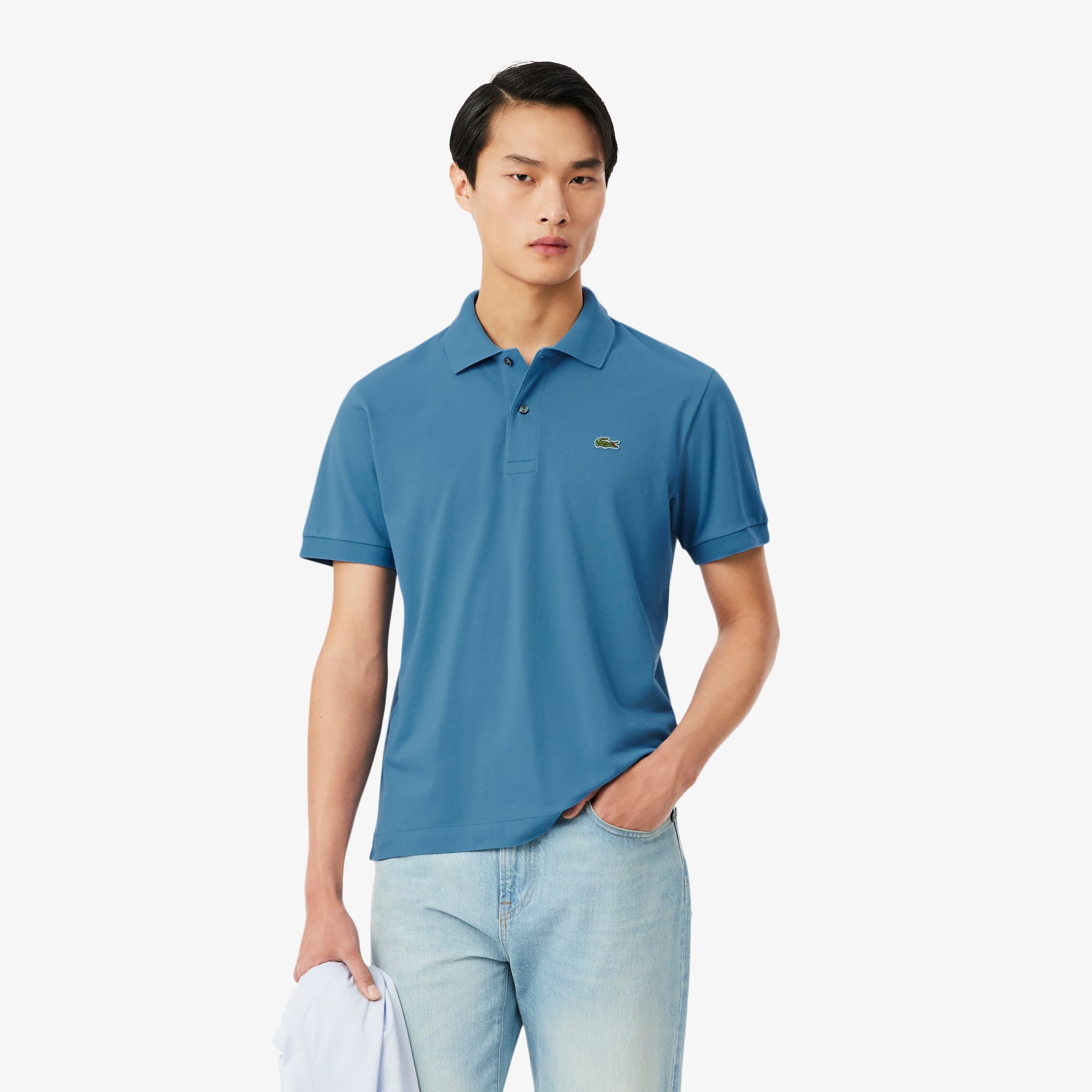 Lacoste L.12.12 Light Erkek Classic Fit Mavi Polo