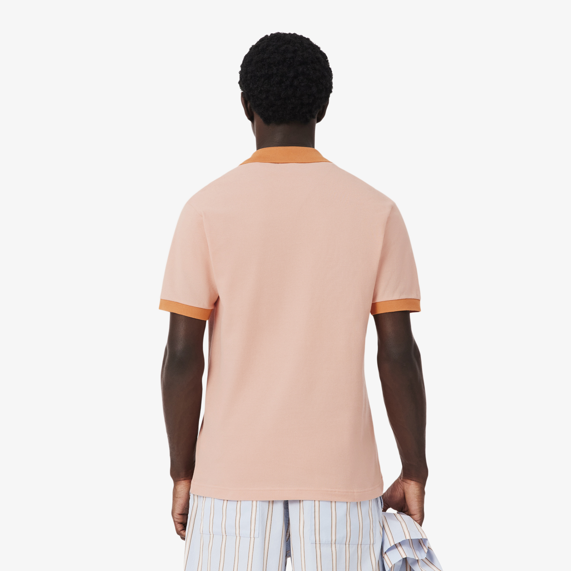 Lacoste Erkek Classic Fit Turuncu Polo görsel 3