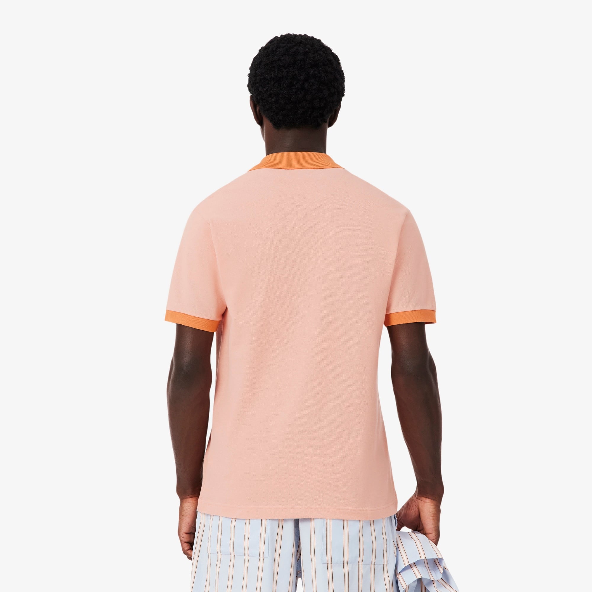 Erkek Classic Fit Turuncu Polo