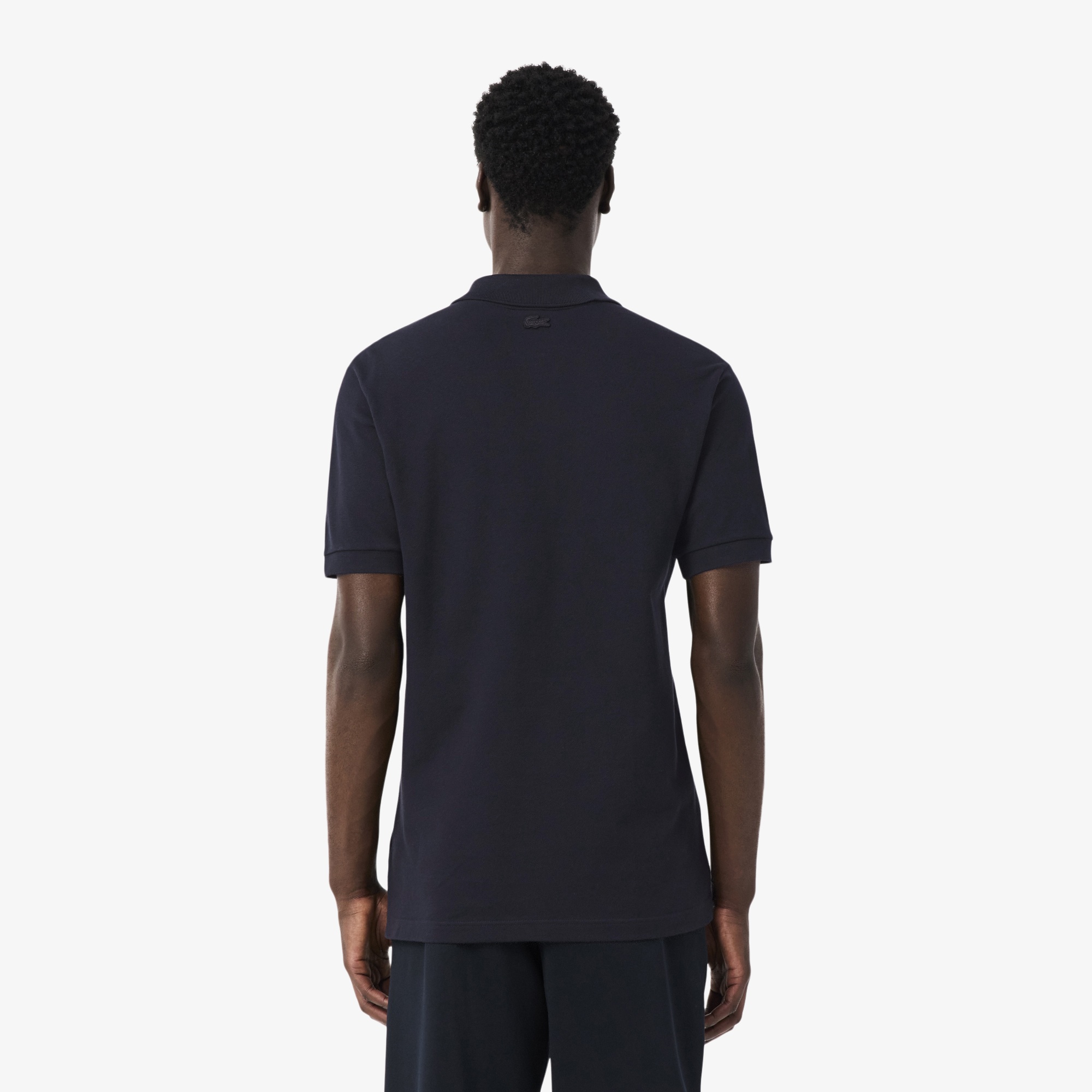 Erkek Classic Fit Koyu Gri Polo