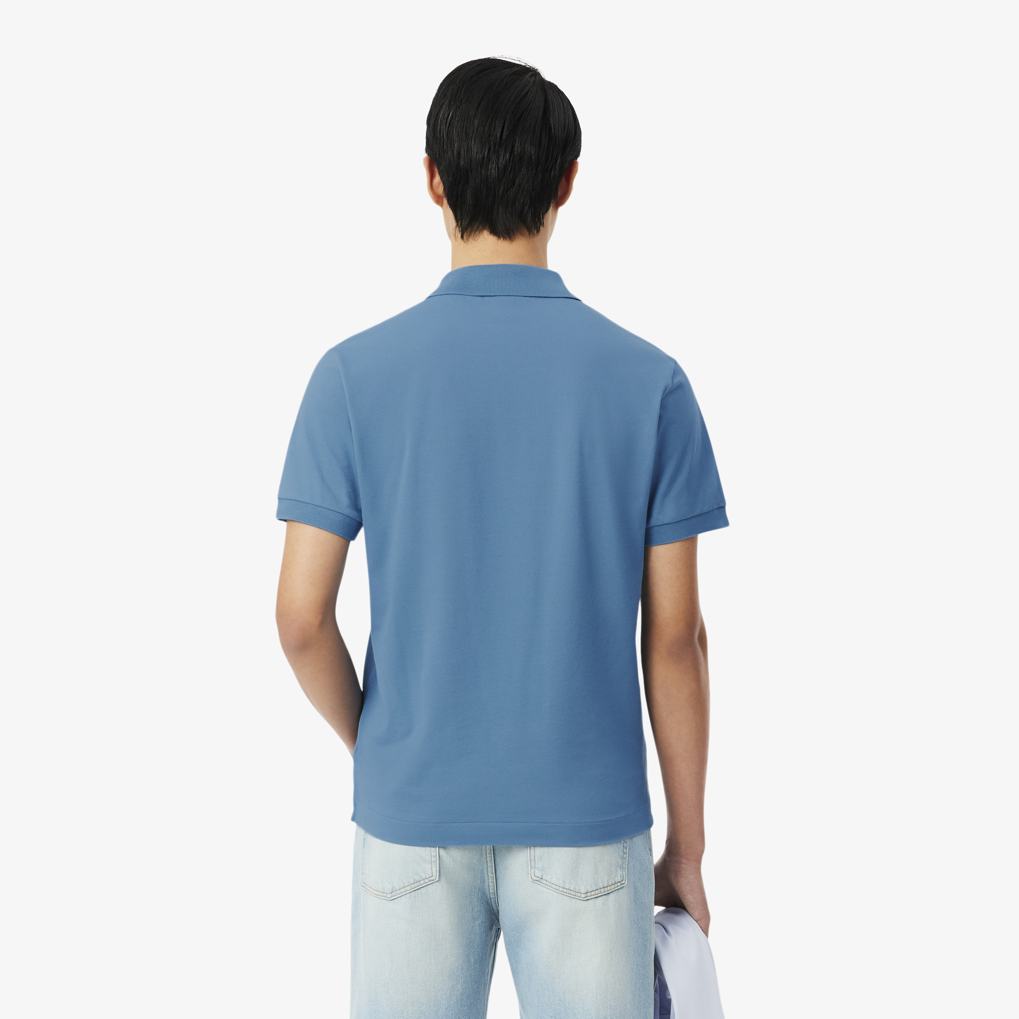 Lacoste L.12.12 Light Erkek Classic Fit Mavi Polo görsel 3