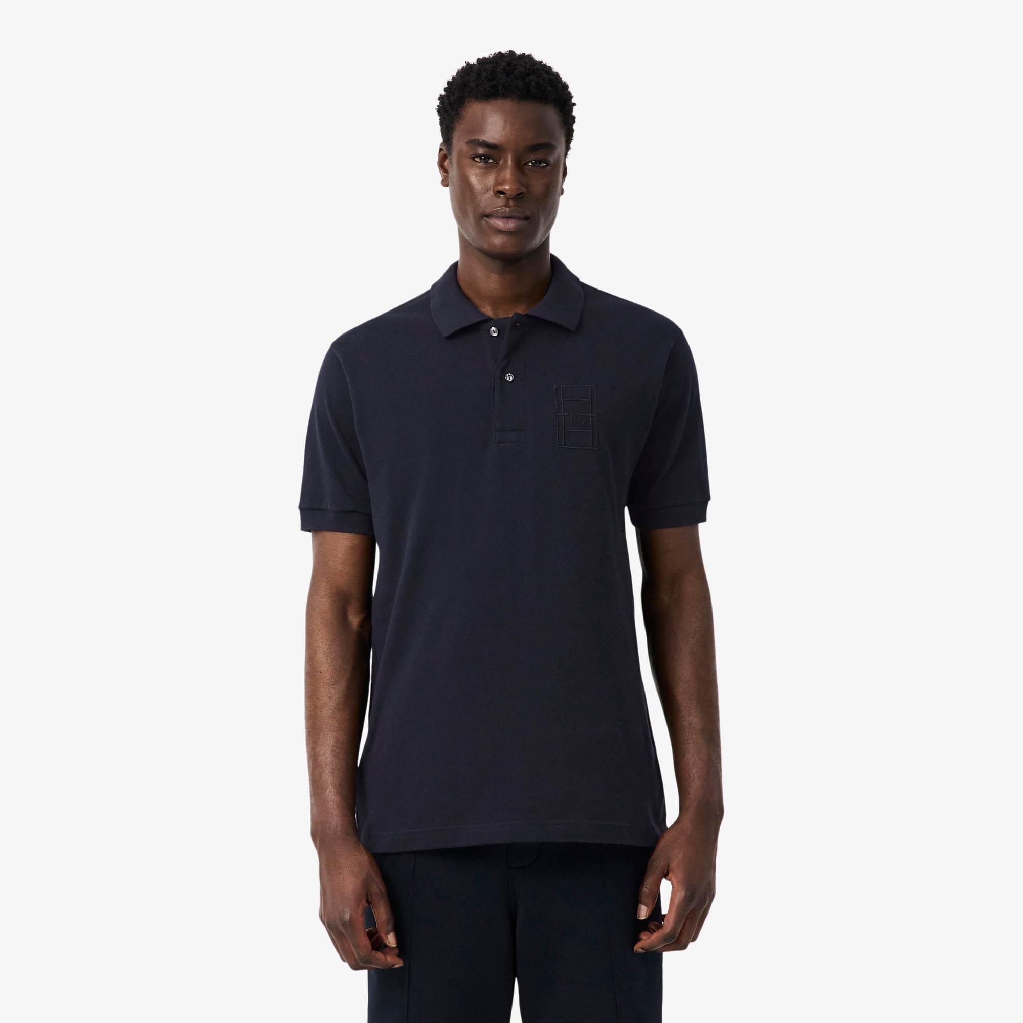 Lacoste Erkek Classic Fit Koyu Gri Polo