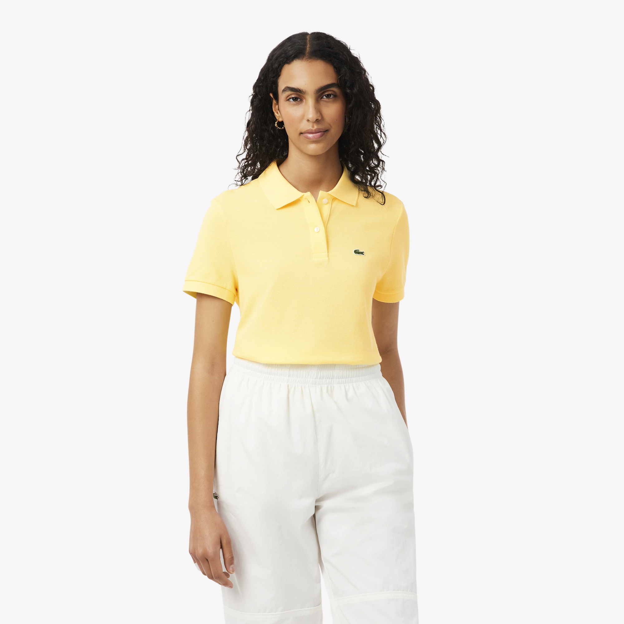 Kadın Regular Fit Sarı Polo