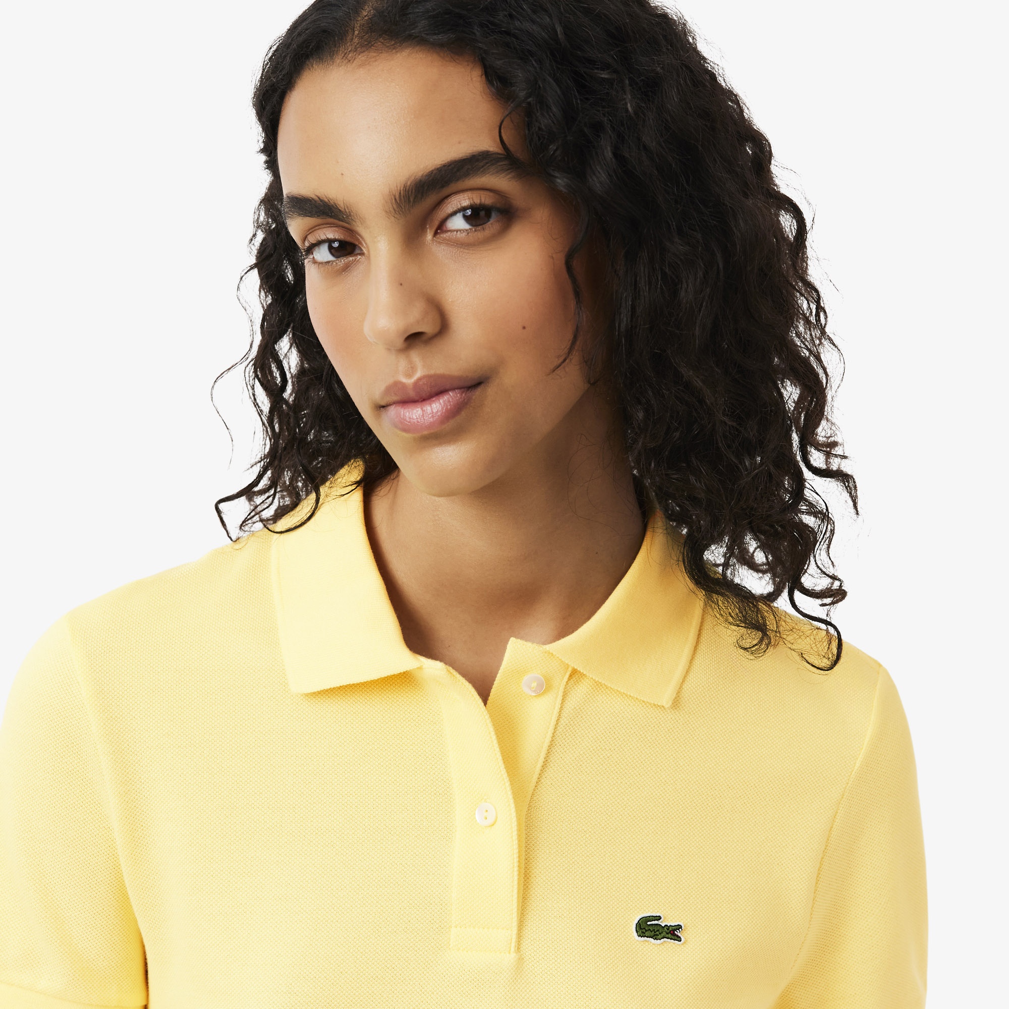 Kadın Regular Fit Sarı Polo