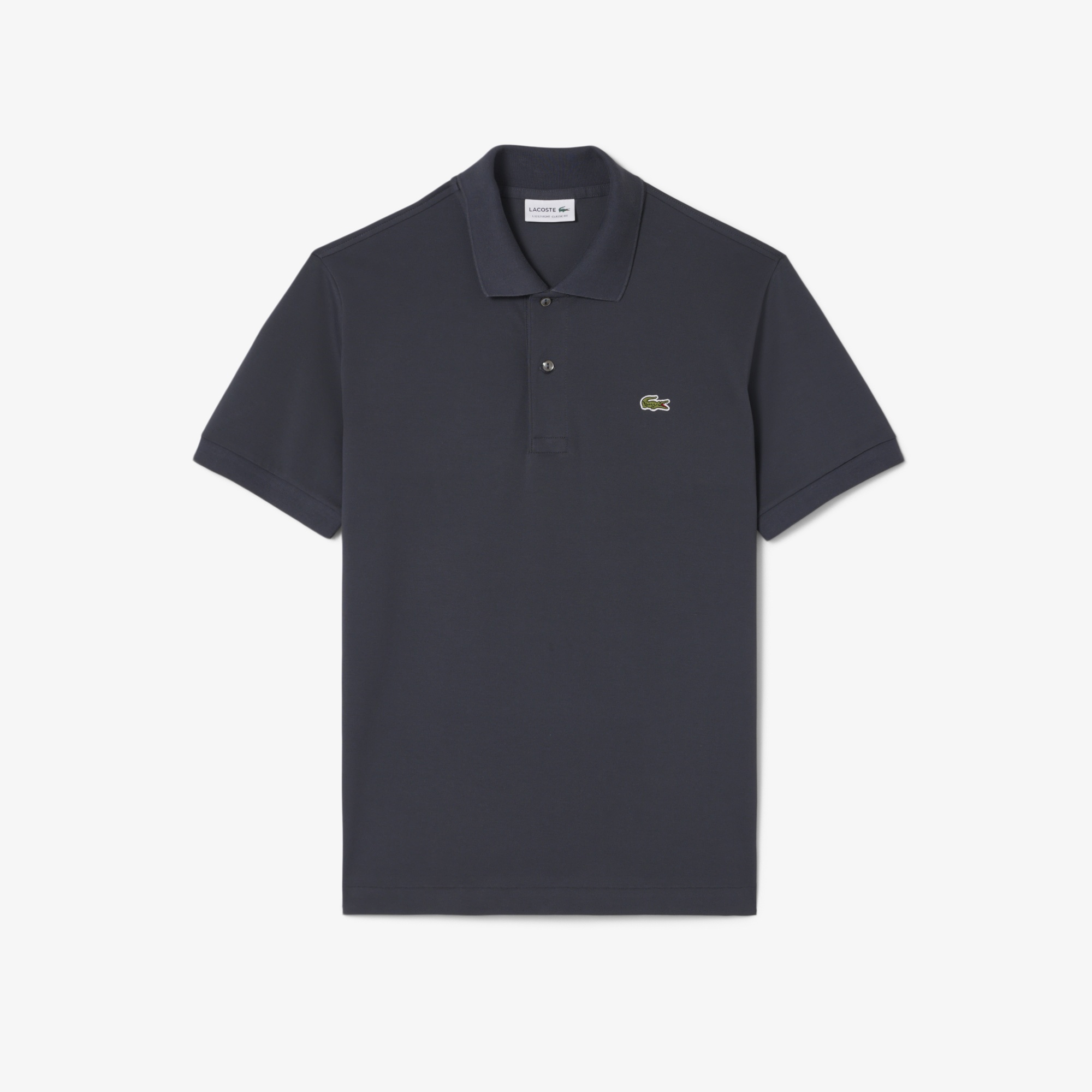 L.12.12 Light Erkek Classic Fit Koyu Gri Polo