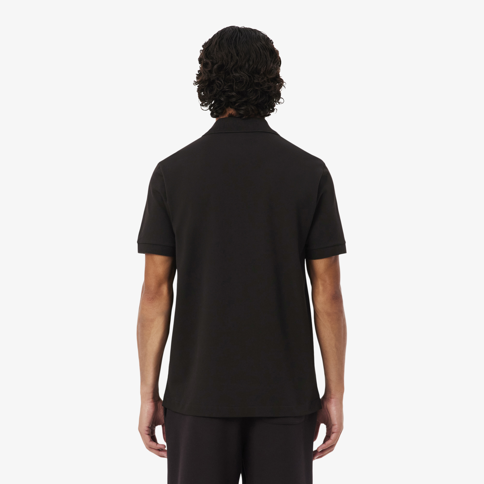 Lacoste L.12.12 Light Erkek Classic Fit Koyu Kahverengi Polo görsel 3