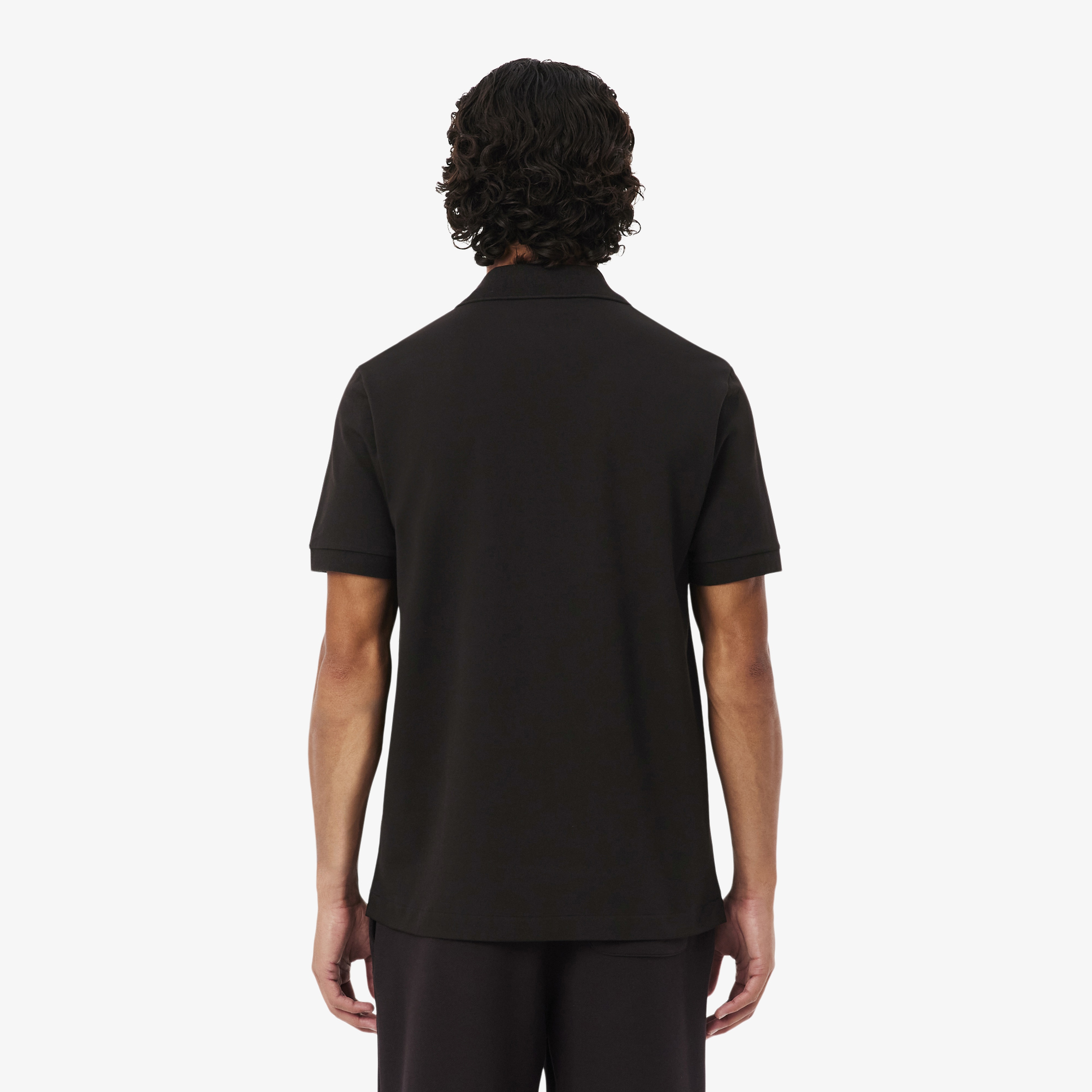 L.12.12 Light Erkek Classic Fit Koyu Kahverengi Polo