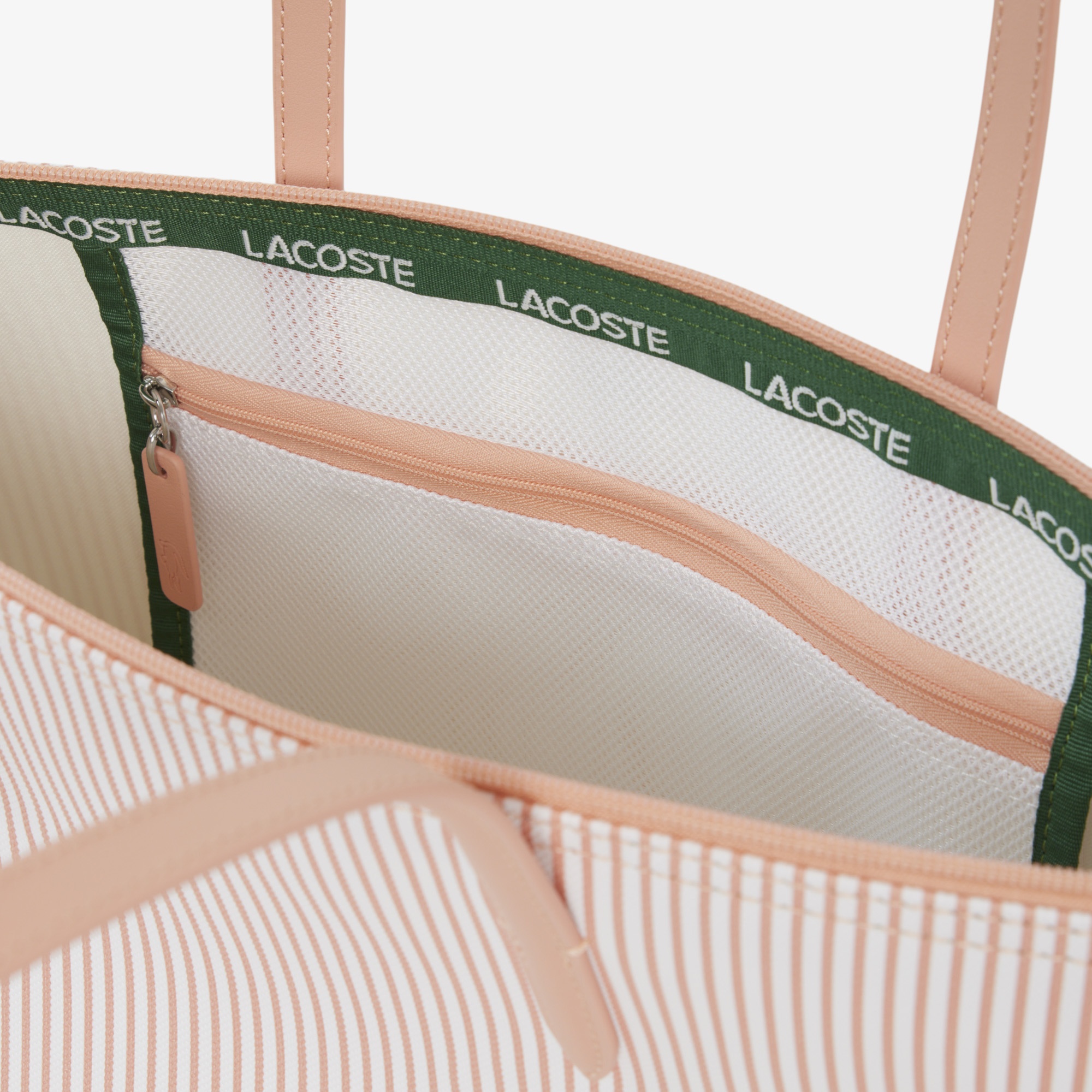 Large L.12.12 Kadın Pembe Omuz Çantası