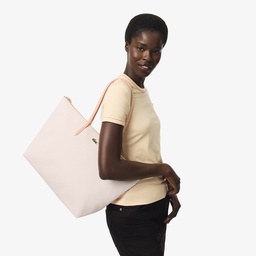 Large L.12.12 Kadın Pembe Omuz Çantası Pembe