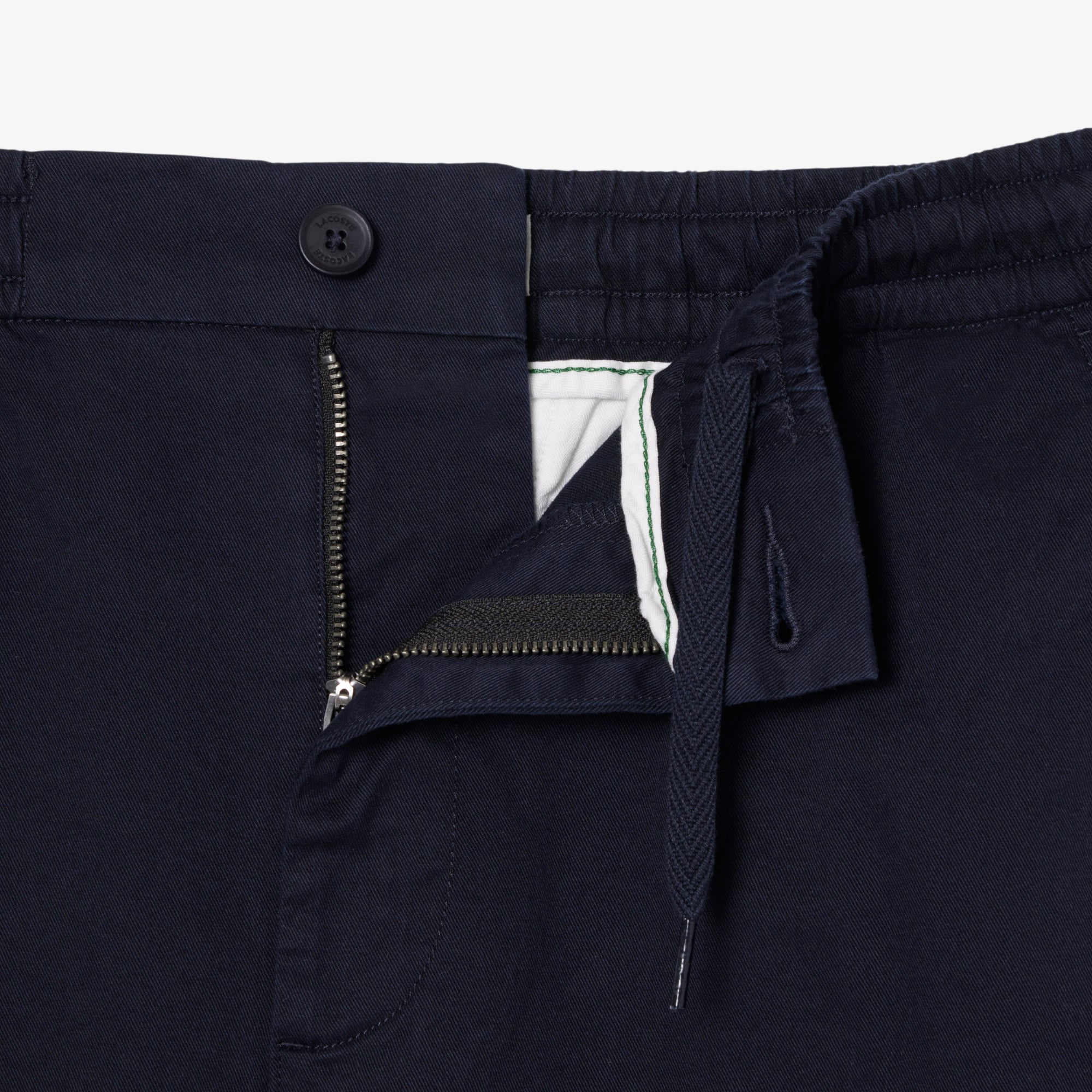 Lacoste Erkek Regular Fit Lacivert Chino Pantolon görsel 7