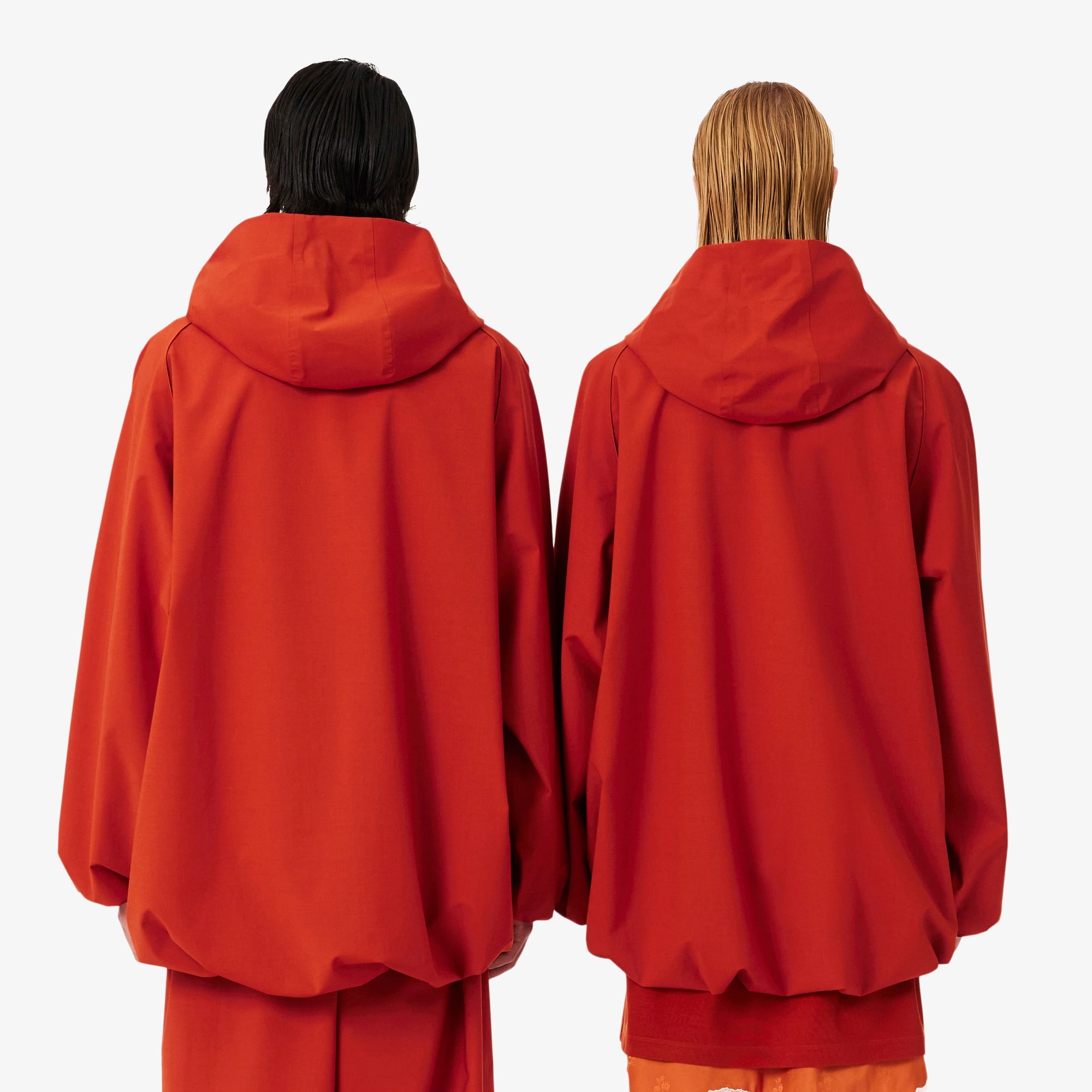 SS26 RUNWAY Unisex Turuncu Yağmurluk