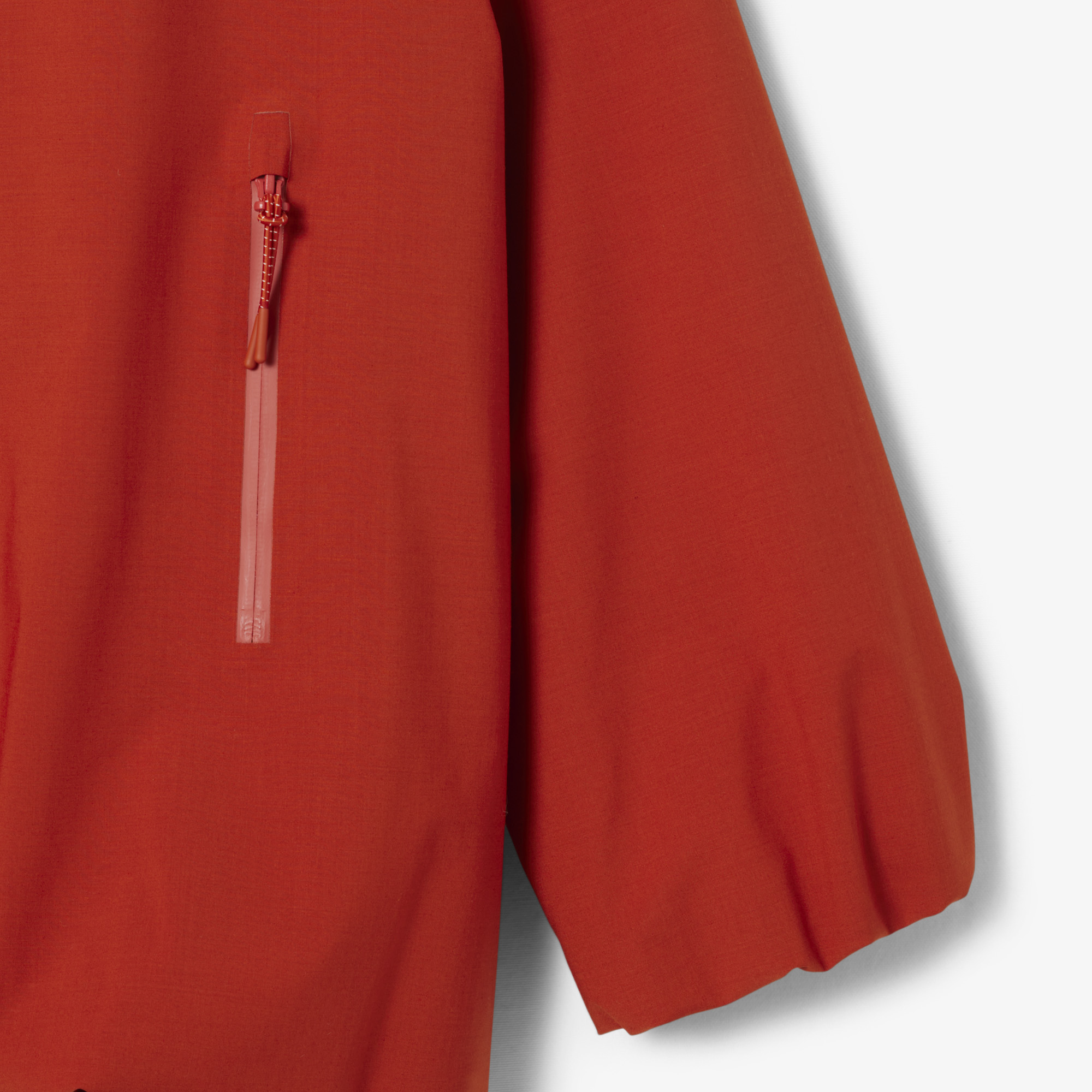 Lacoste SS26 RUNWAY Unisex Turuncu Yağmurluk görsel 8