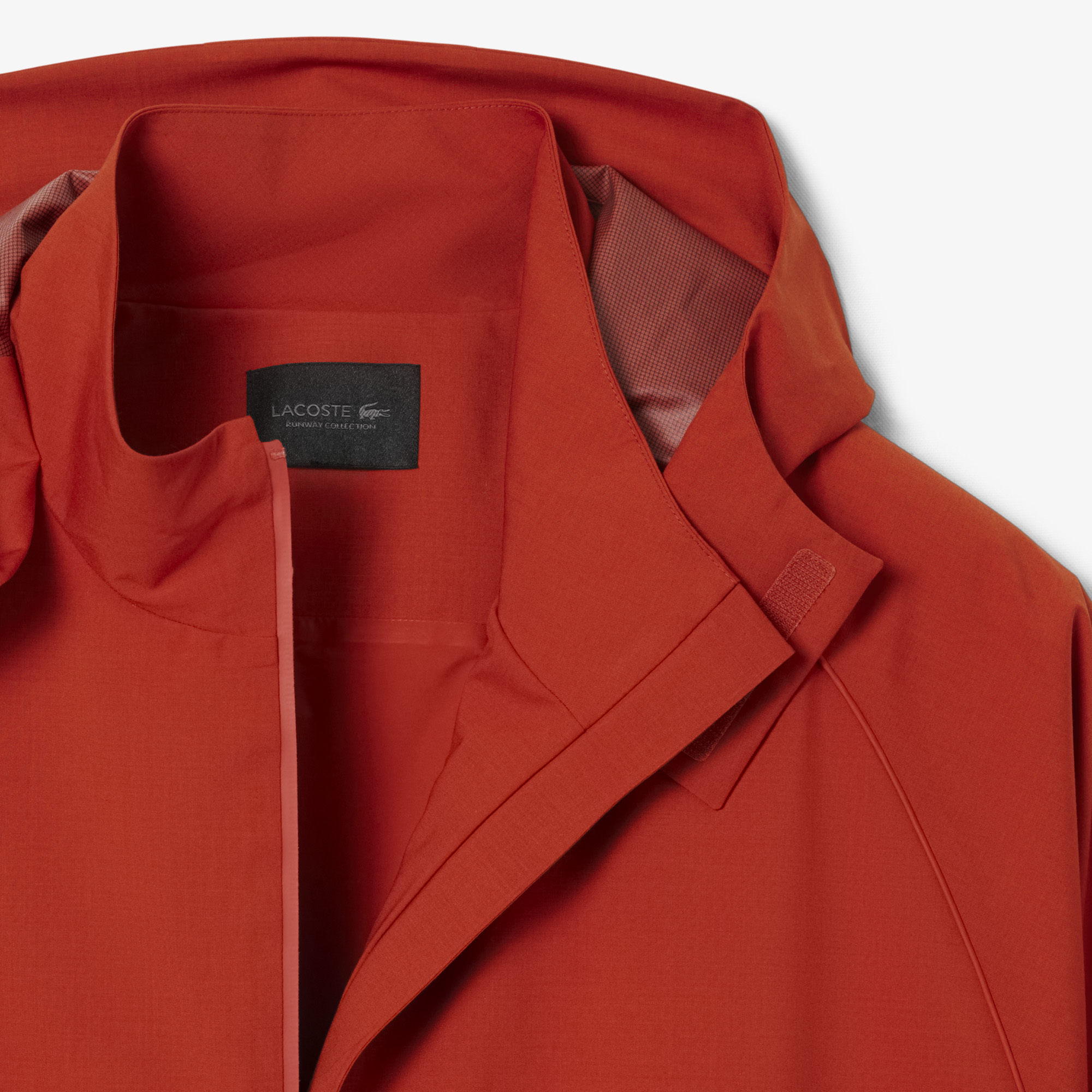 Lacoste SS26 RUNWAY Unisex Turuncu Yağmurluk görsel 7