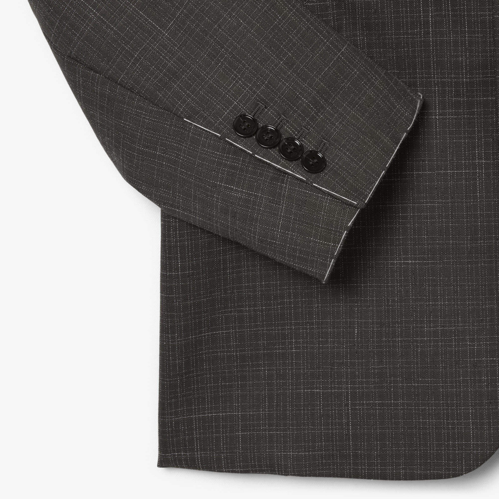 SS26 RUNWAY Unisex Yün Kahverengi Blazer