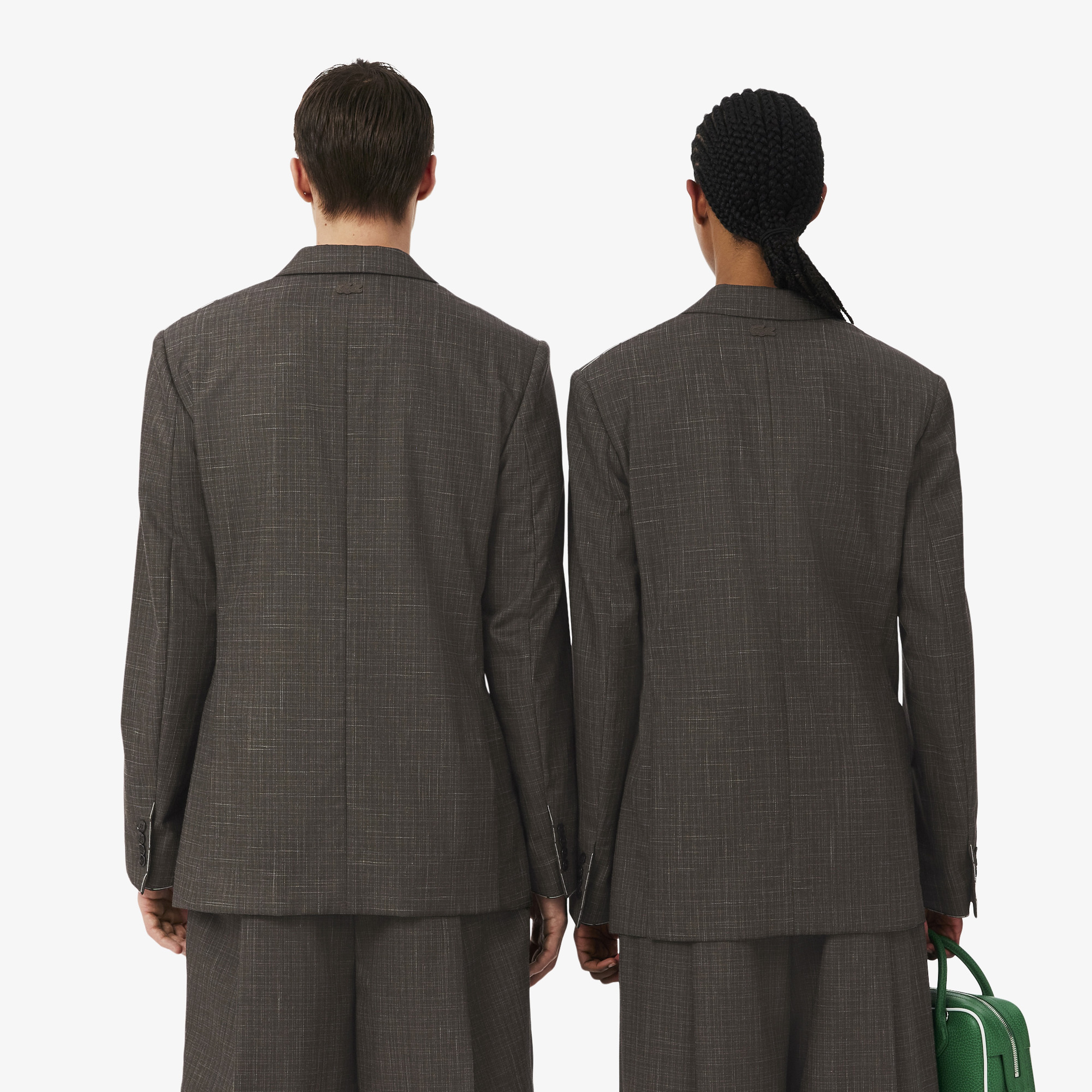 SS26 RUNWAY Unisex Kahverengi Blazer