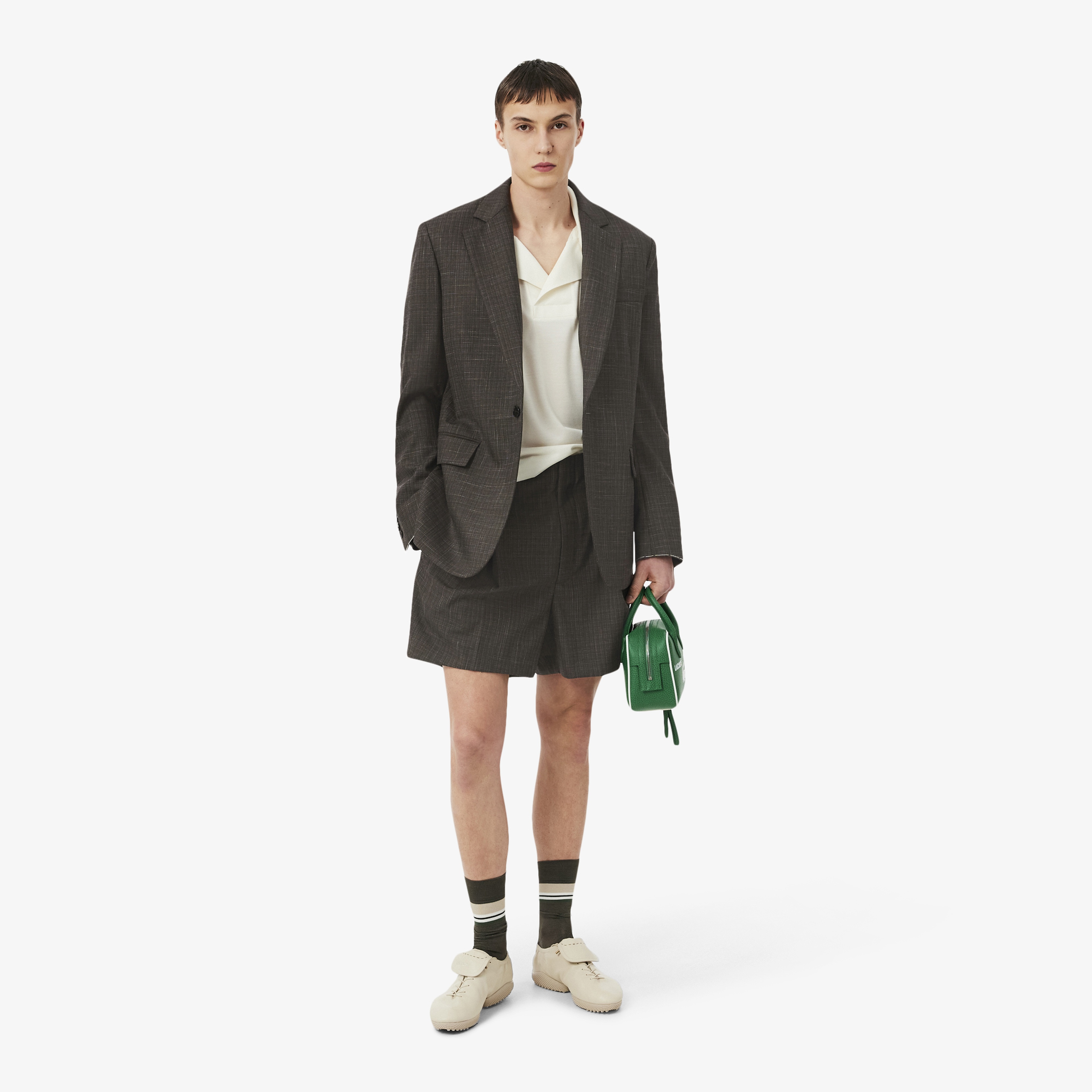 SS26 RUNWAY Unisex Kahverengi Blazer