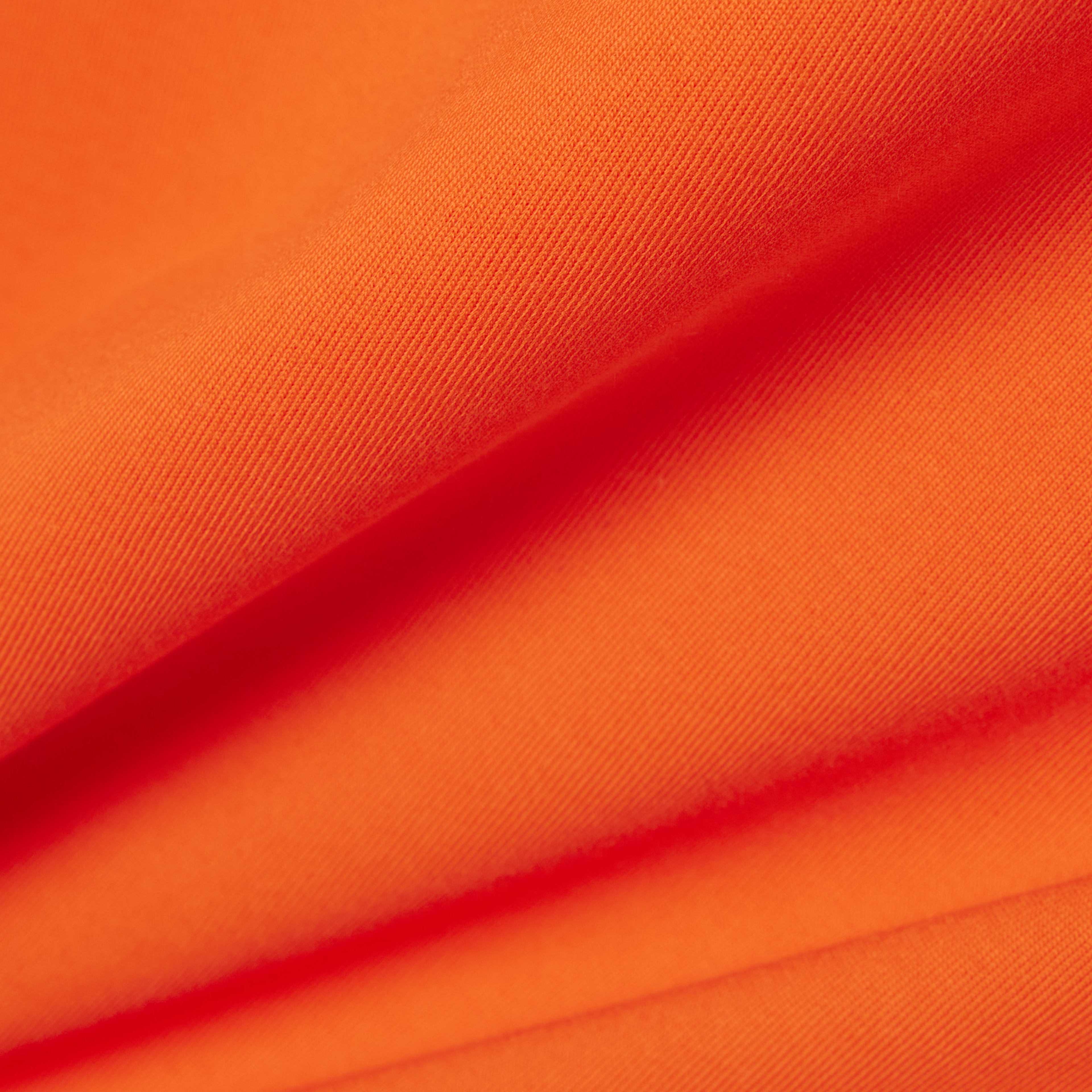 SS26 RUNWAY Unisex Classic Fit Bisiklet Yaka Baskılı Turuncu T-Shirt