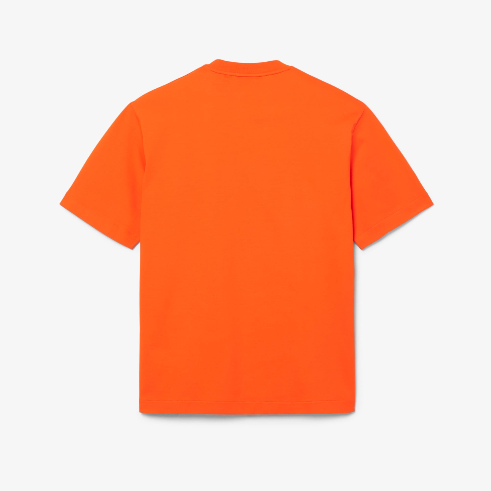 SS26 RUNWAY Unisex Classic Fit Bisiklet Yaka Baskılı Turuncu T-Shirt