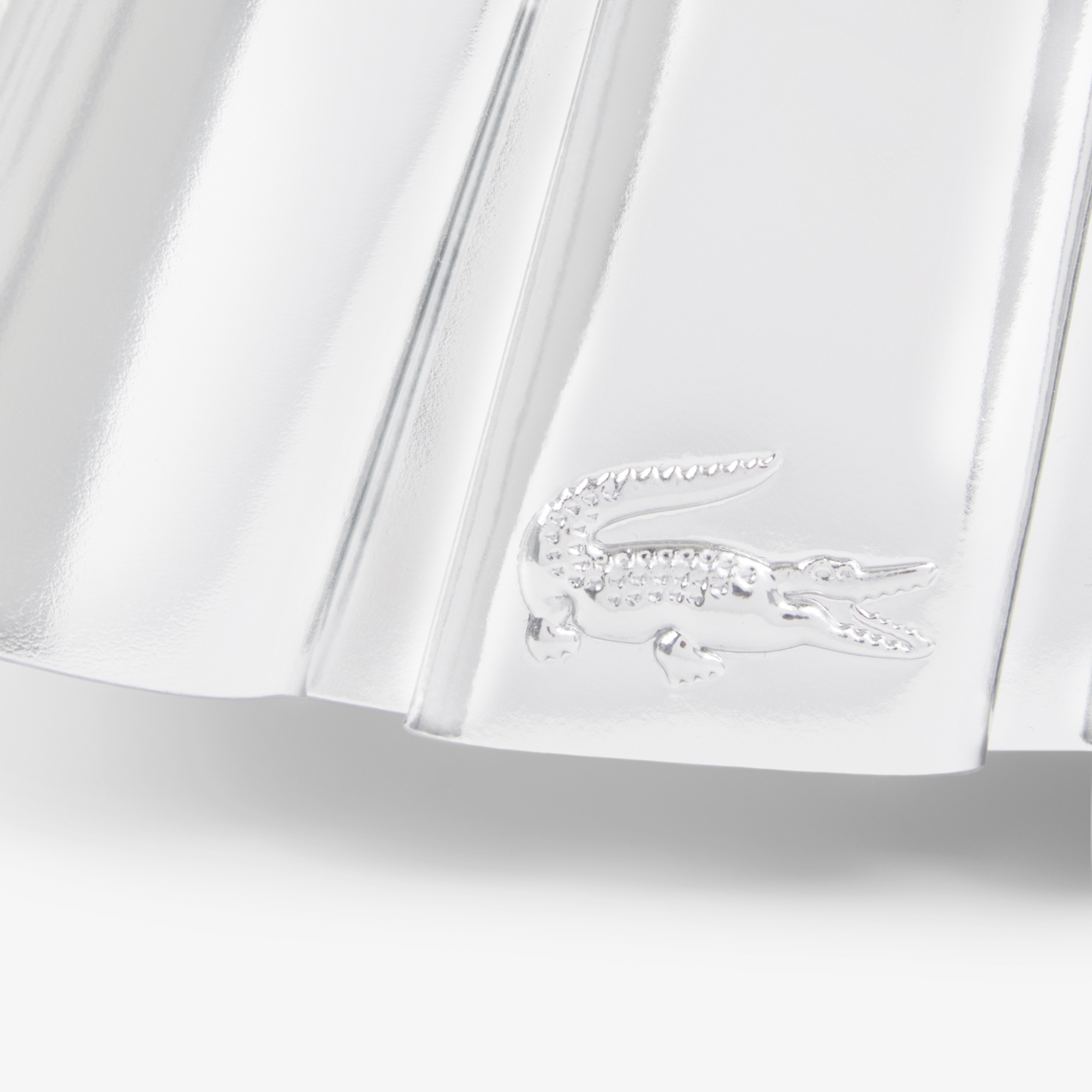 SS26 RUNWAY Lenglen Kadın Deri Gri Omuz Çantası