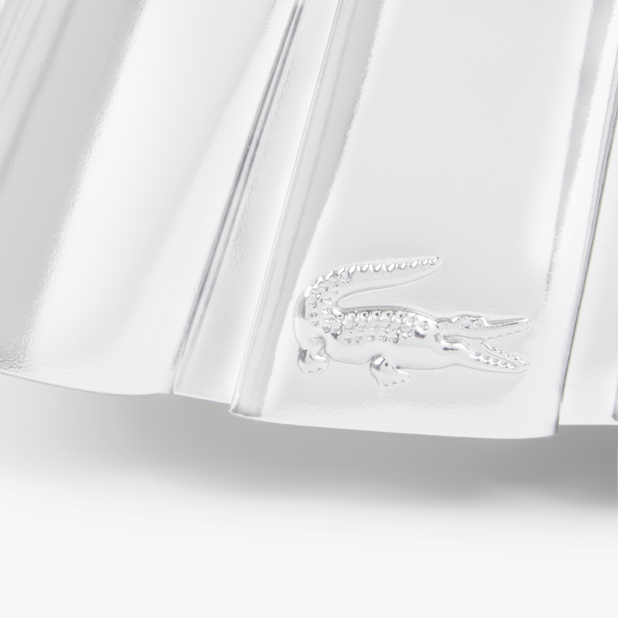 SS26 RUNWAY Lenglen Kadın Deri Gri Omuz Çantası