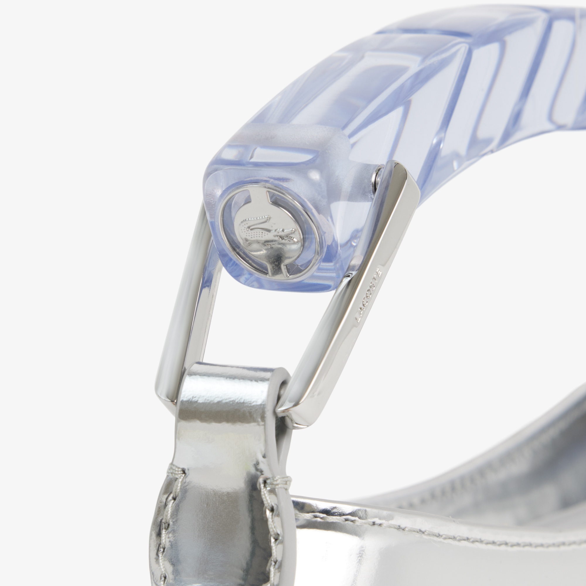 SS26 RUNWAY Lenglen Kadın Deri Gri Omuz Çantası