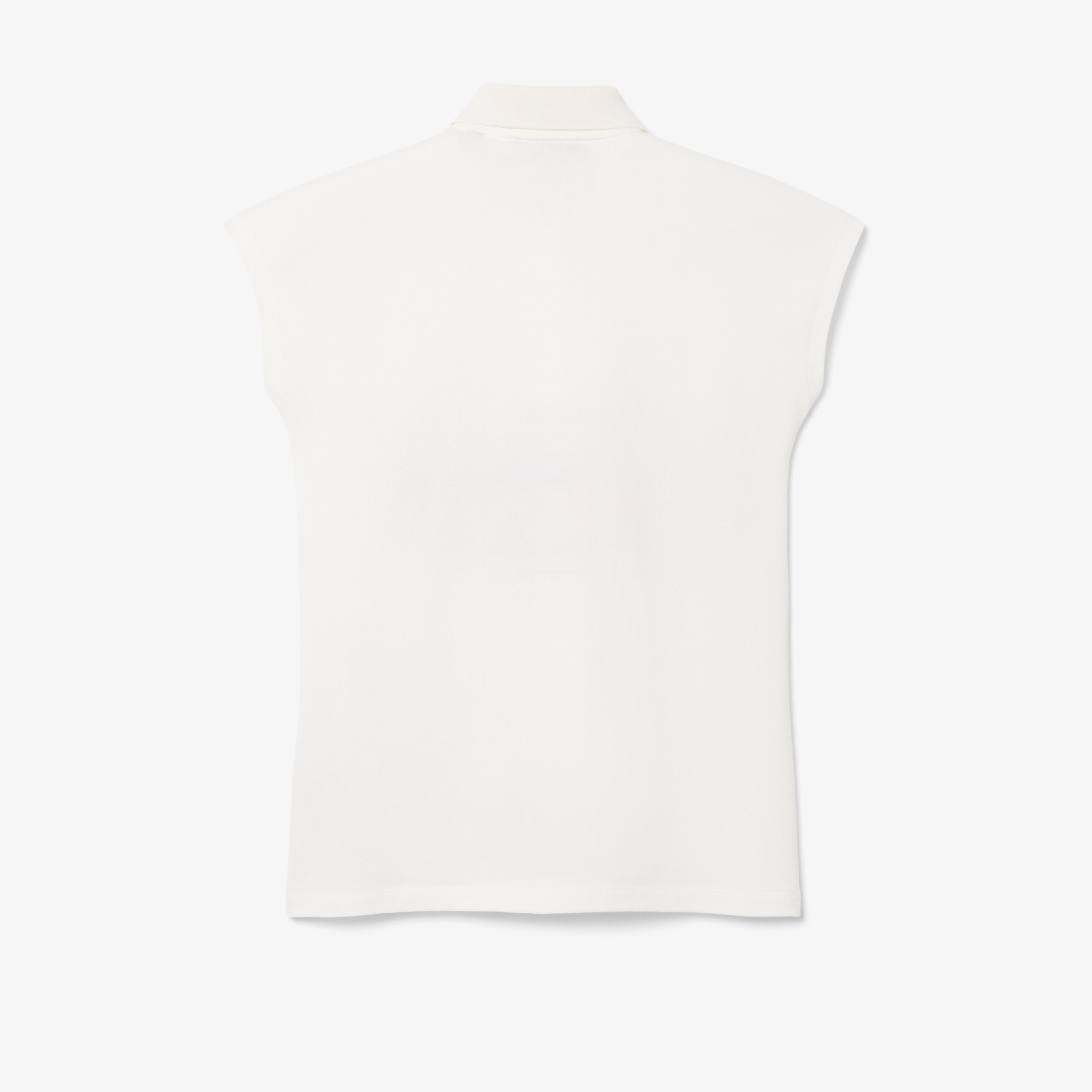 SS26 RUNWAY Kadın Regular Fit Baskılı Beyaz Polo