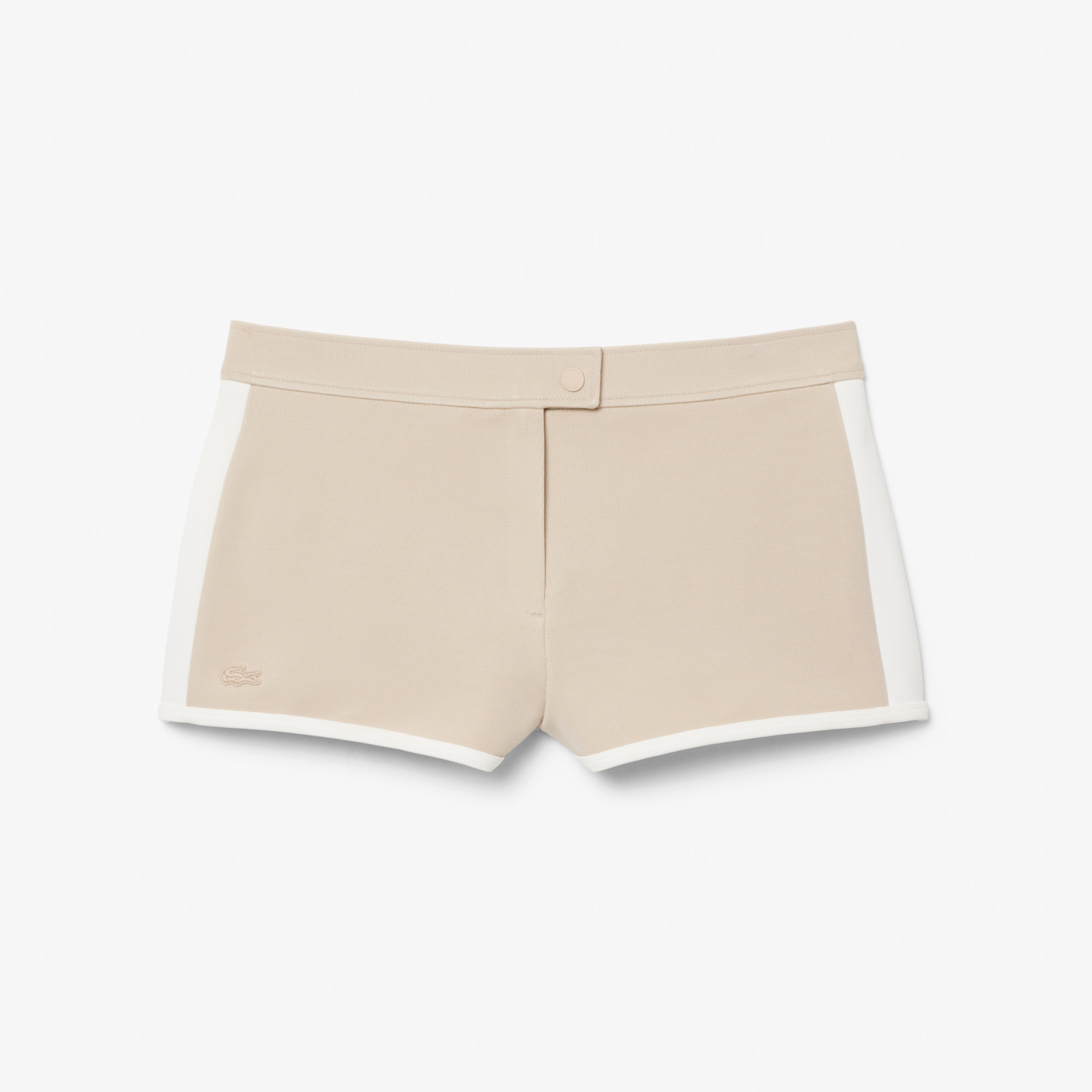 SS26 RUNWAY Kadın Saten Bej Şort