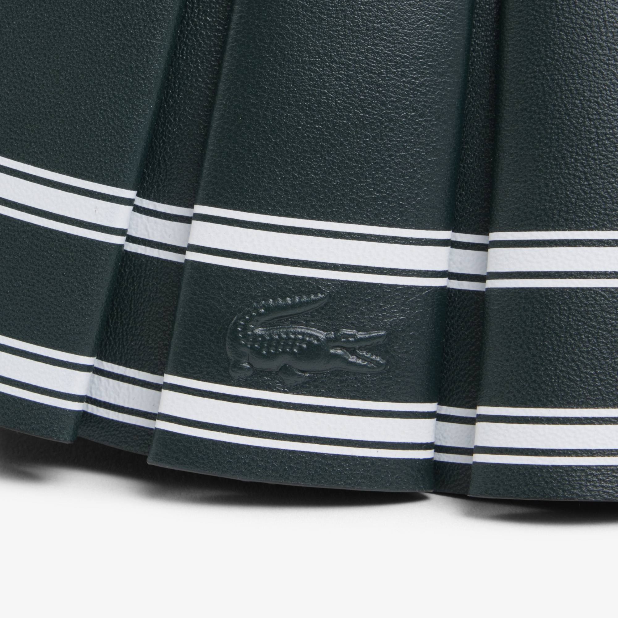 SS26 RUNWAY Mini Lenglen Kadın Deri Koyu Yeşil Omuz Çantası