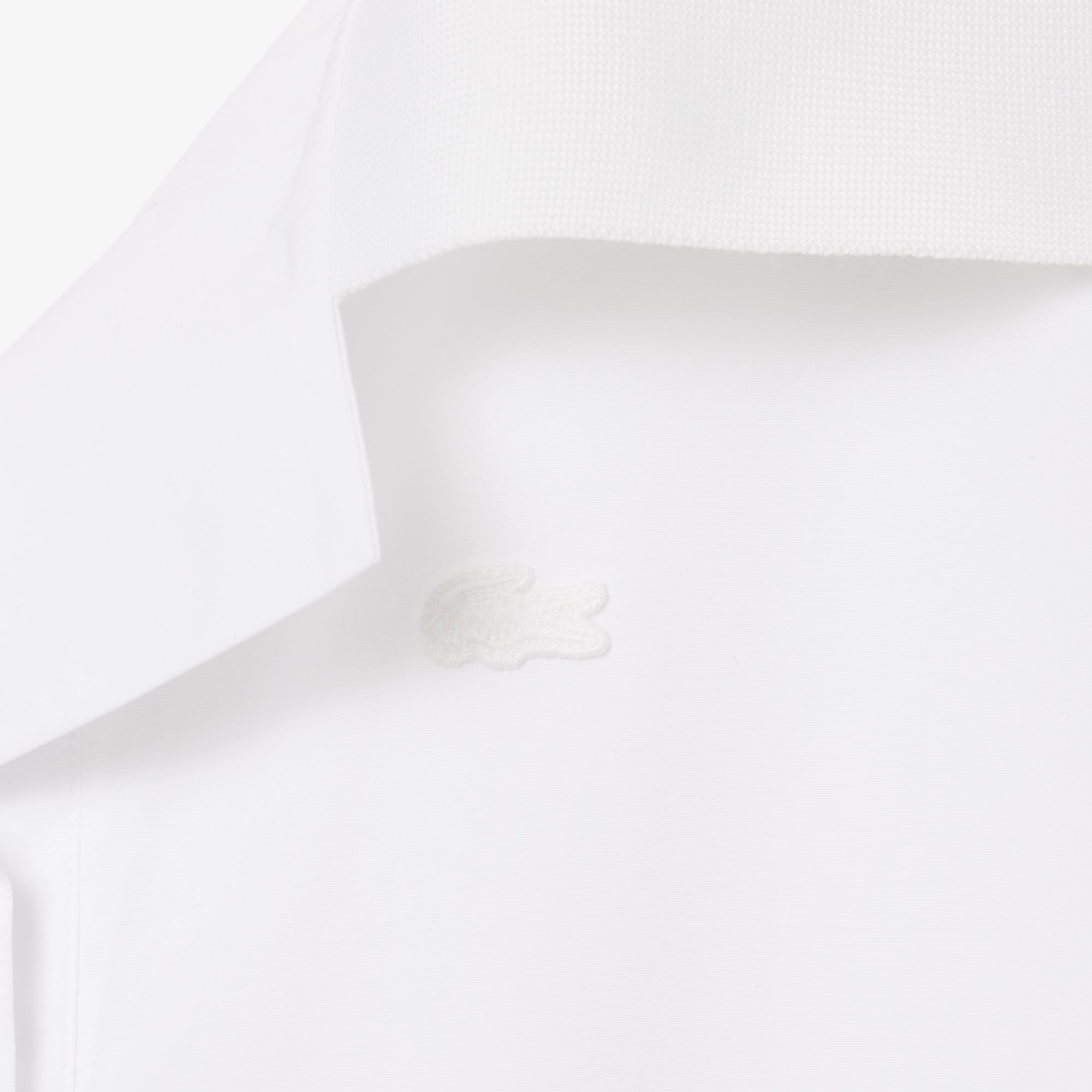 SS26 RUNWAY Kadın Relaxed Fit Kısa Kollu Polo Yaka Beyaz Tulum